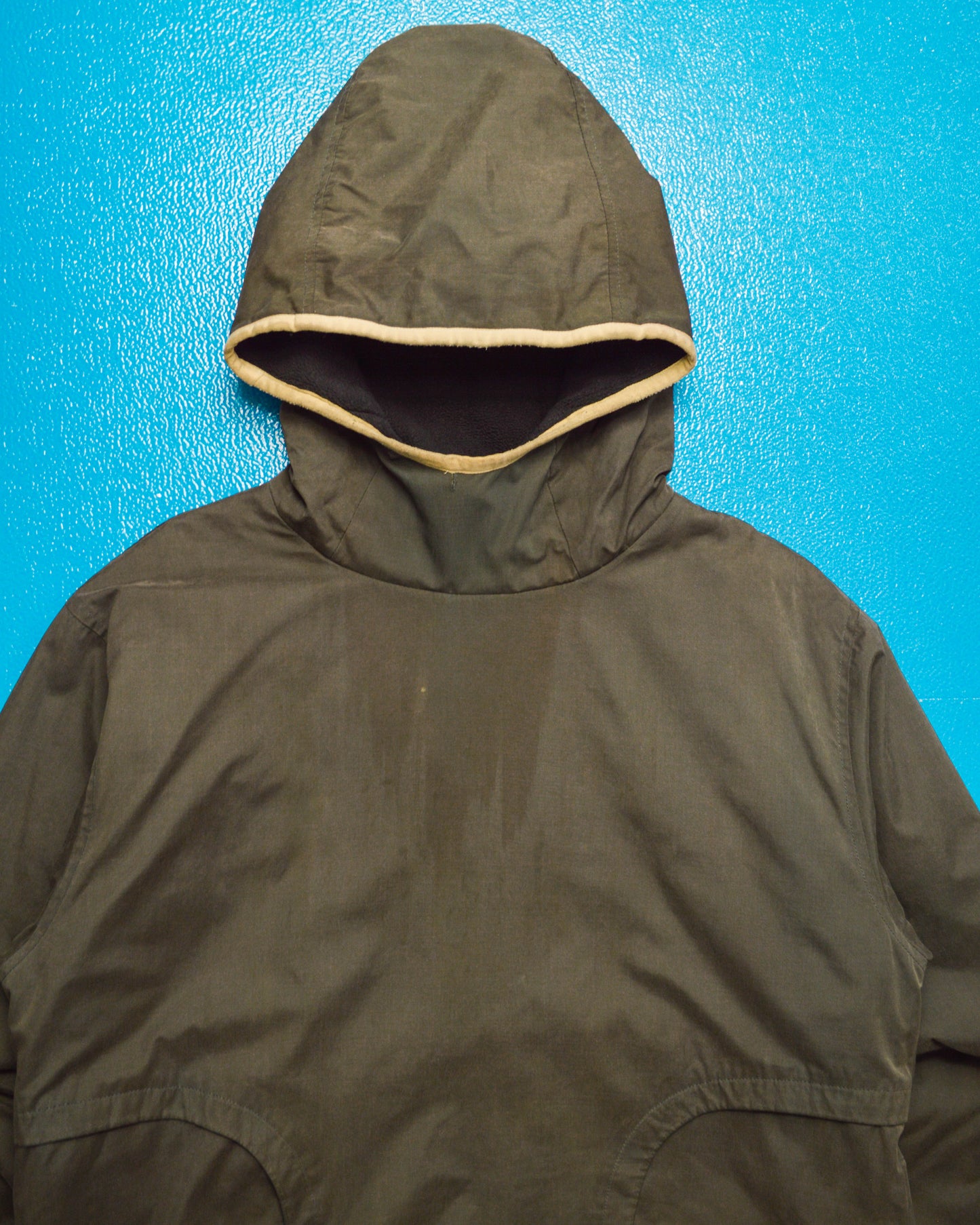 Skate Line Fleece Lined Smooth Pullover Jacket (~L~)