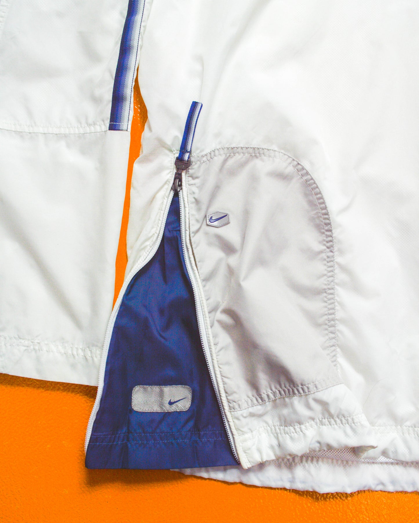 Fall 2001 Asymmetrical Gradient Striped Anorak (~L~)