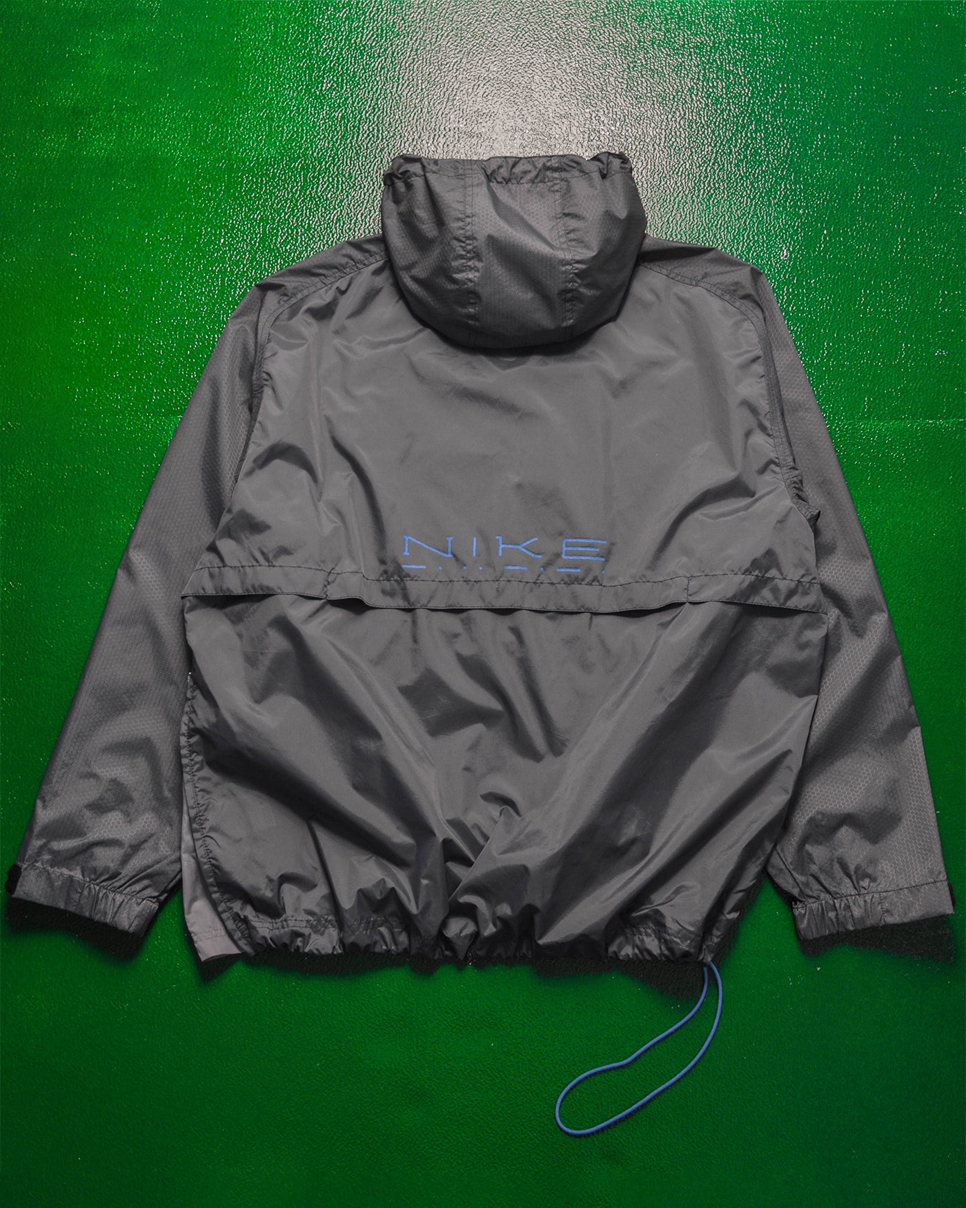 Fall 2001 Hex Nylon Panelled Pullover Quarter Zip Anorak Jacket (L)