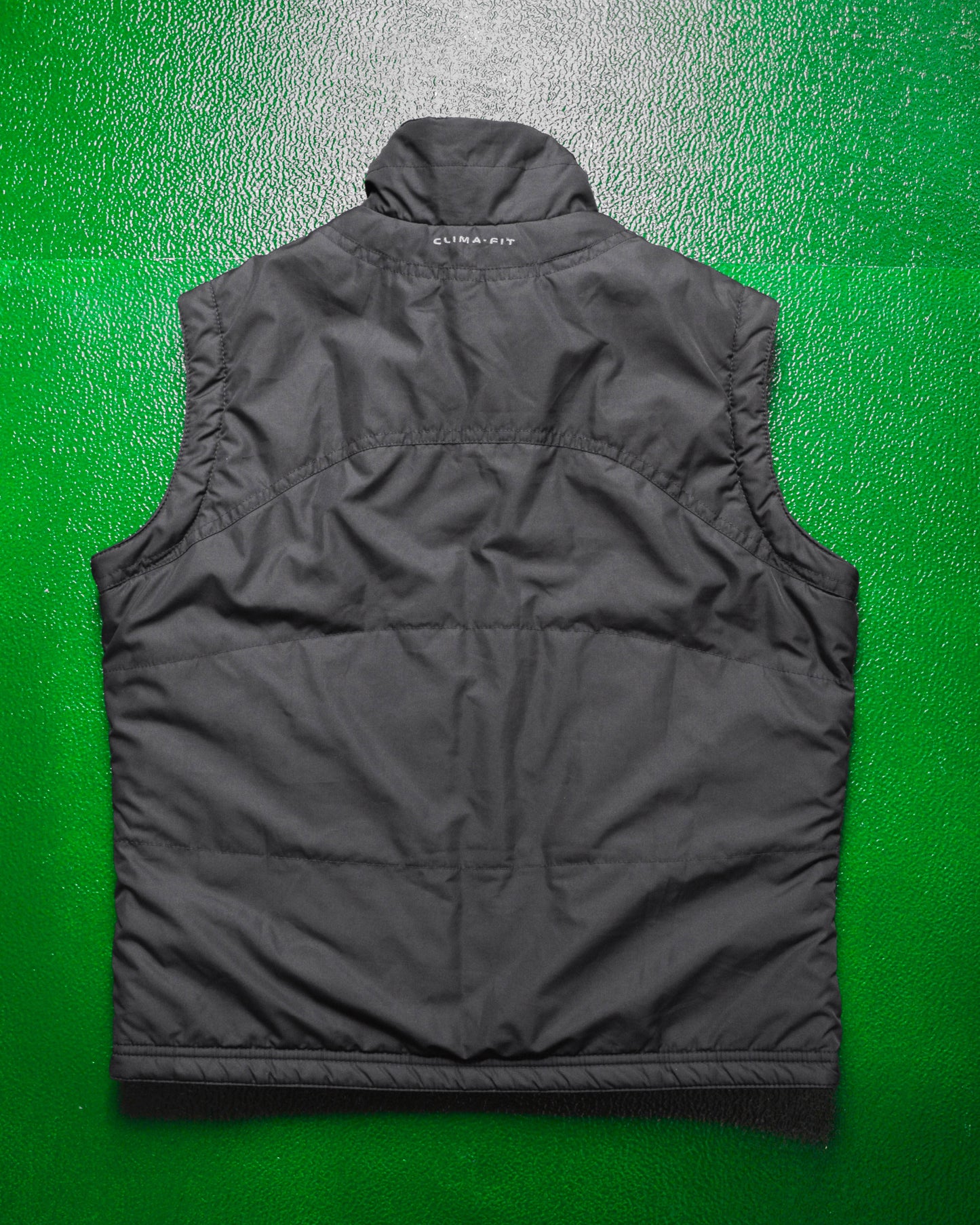 Reversible Fleece Nylon Red Black Vest (~M~)