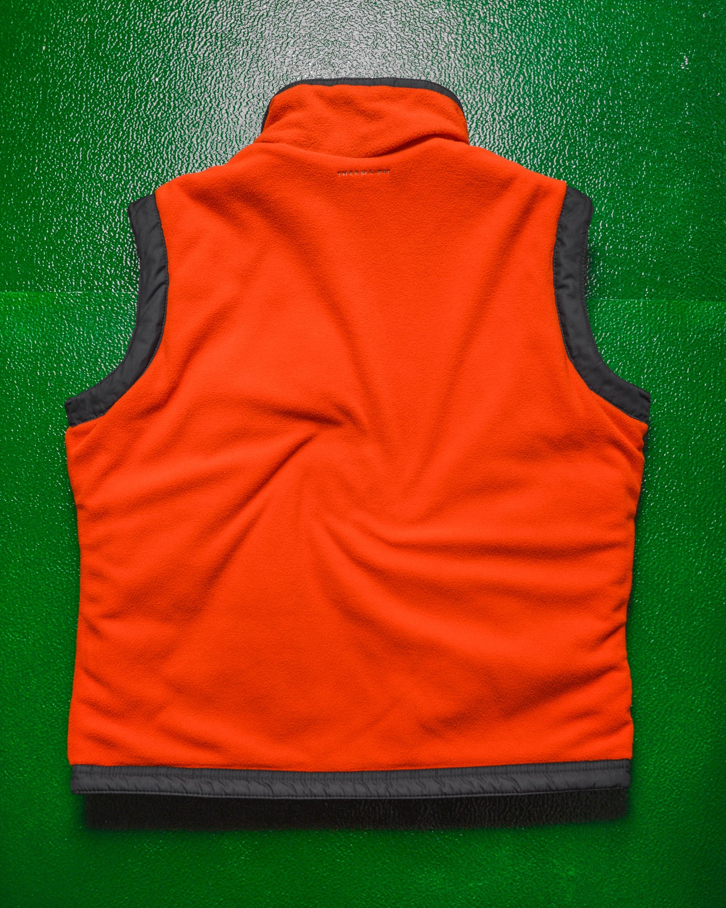 Reversible Fleece Nylon Red Black Vest (~M~)