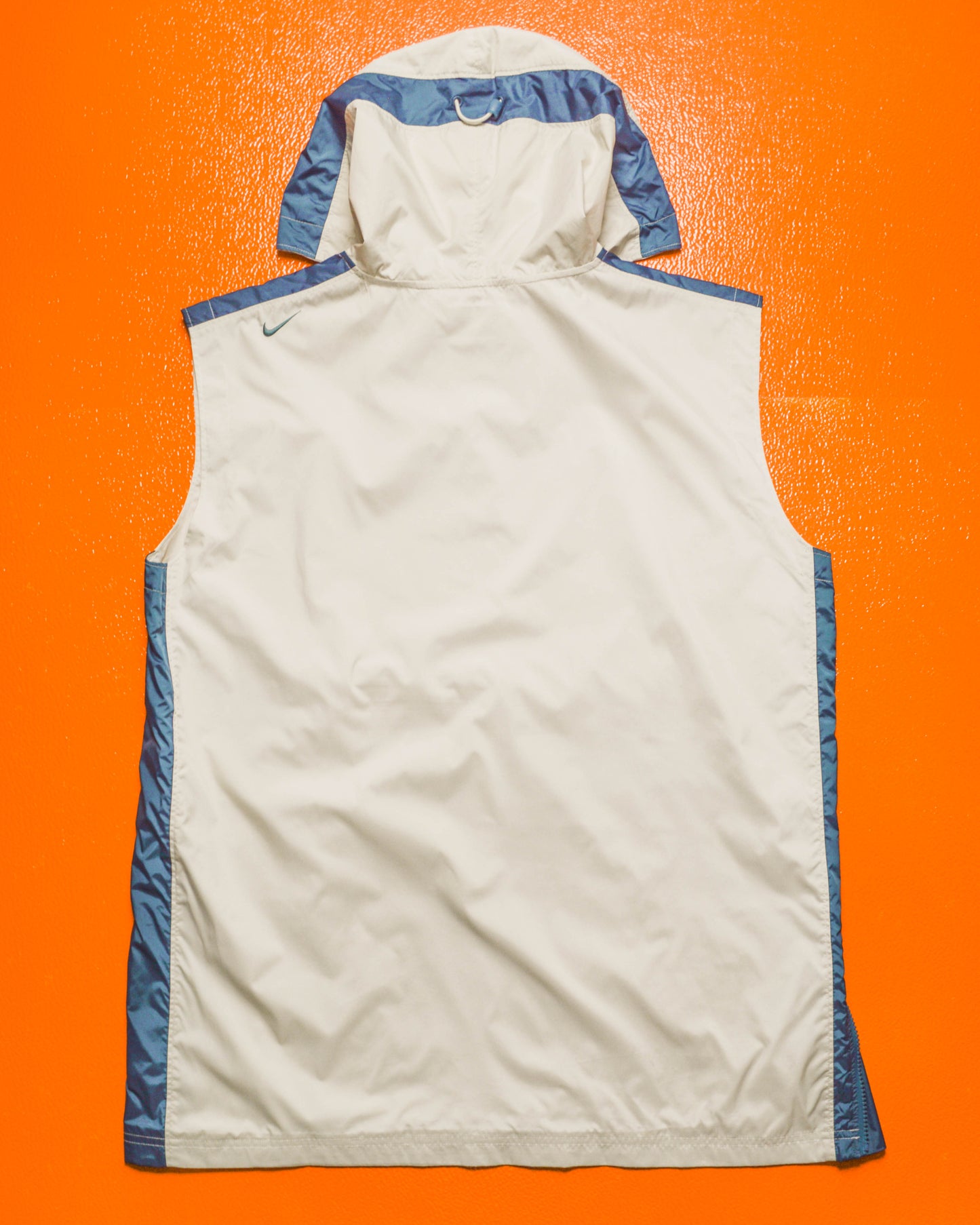Fall 2000 Side Stripe Cream Pullover Vest (L)