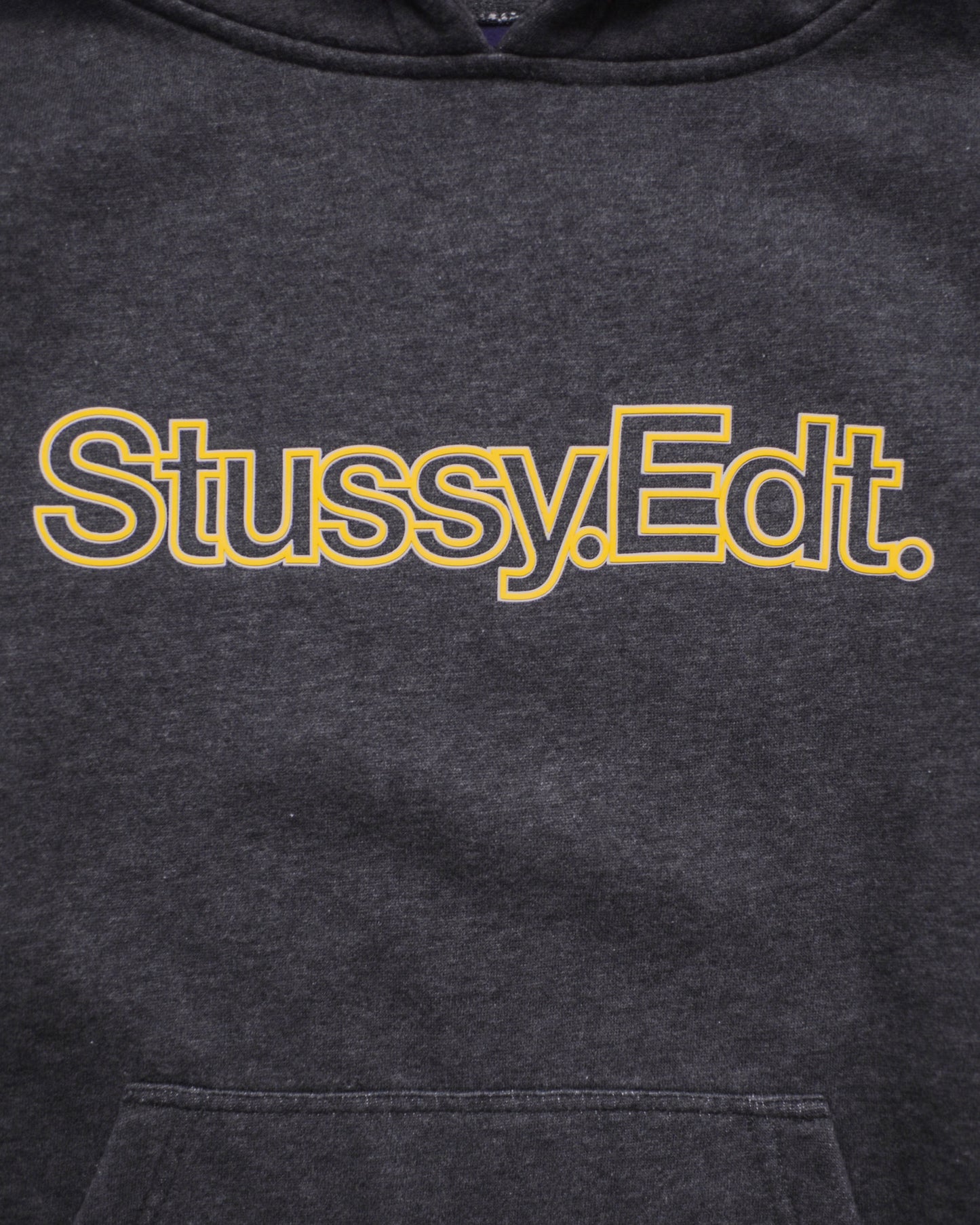 Grey Yellow Edt. Logo Pullover Hoody (M)