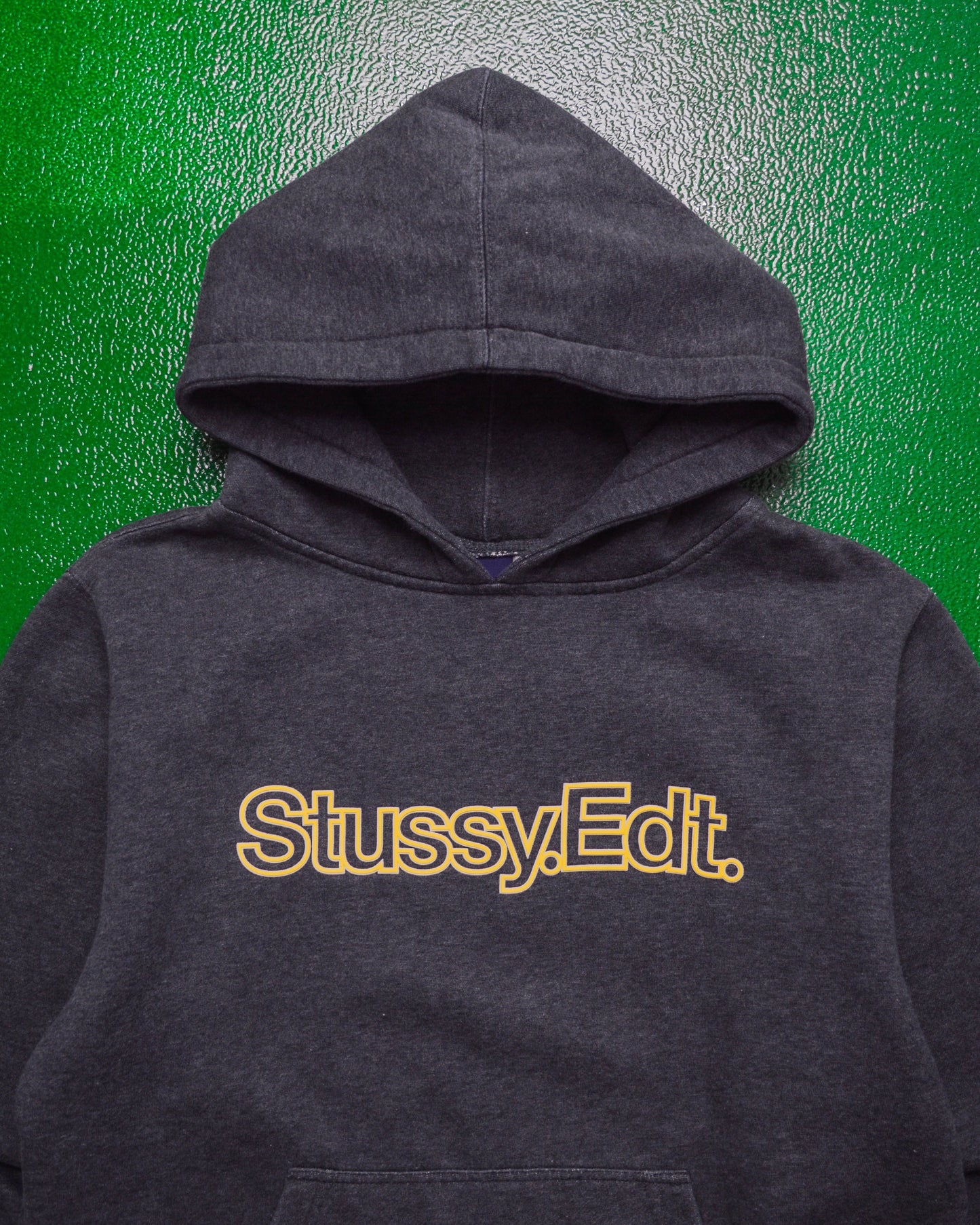 Grey Yellow Edt. Logo Pullover Hoody (M)