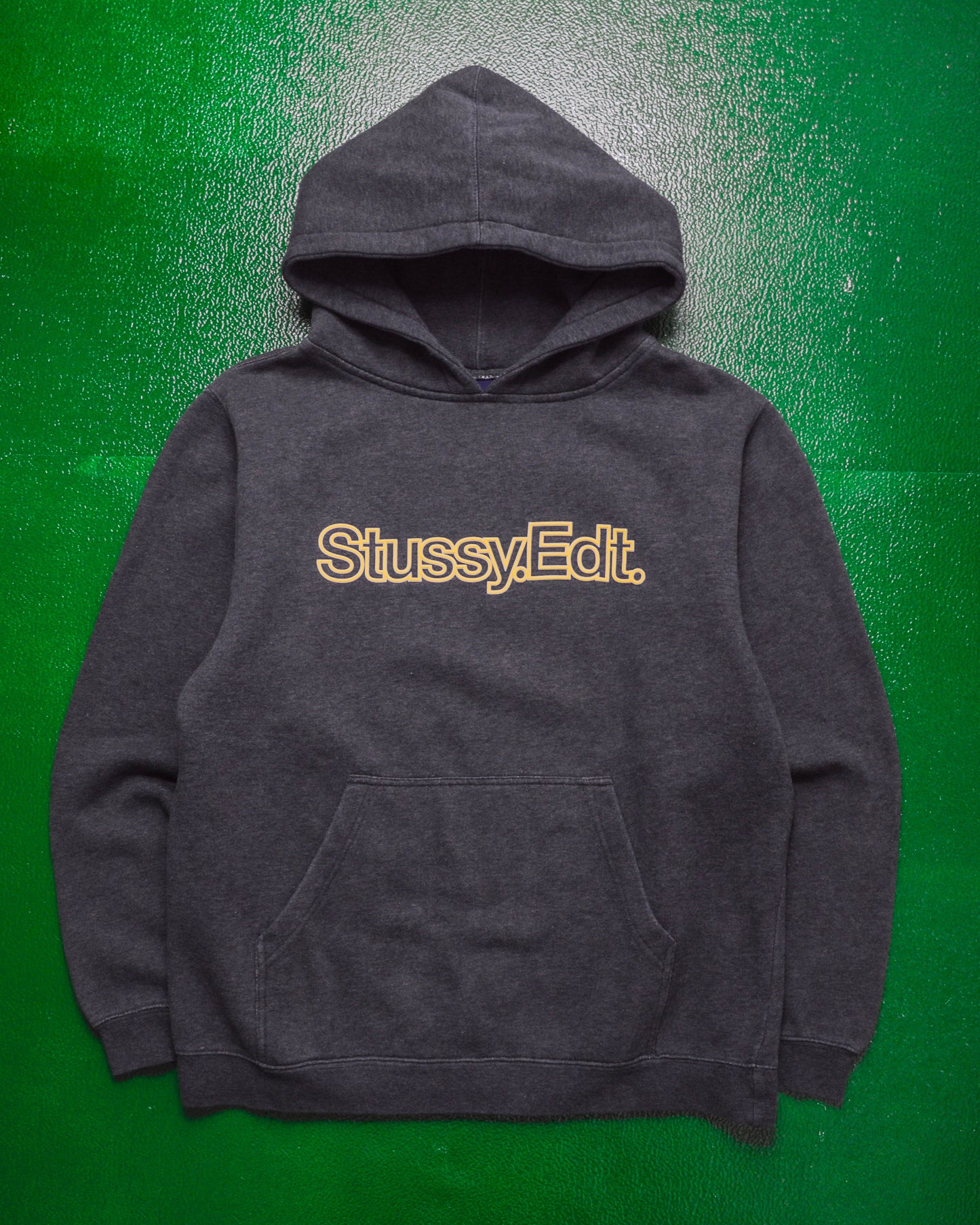 Grey Yellow Edt. Logo Pullover Hoody (M)