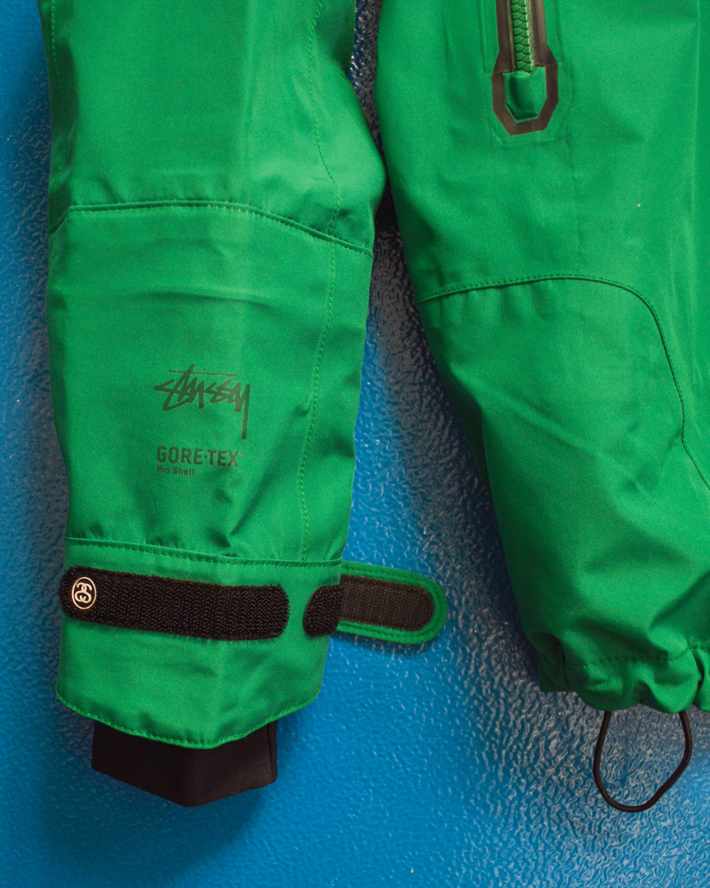 AFDICEGEAR A/W11 Green Asymmetrical Curved Zip Gore-tex Jacket (M~L)