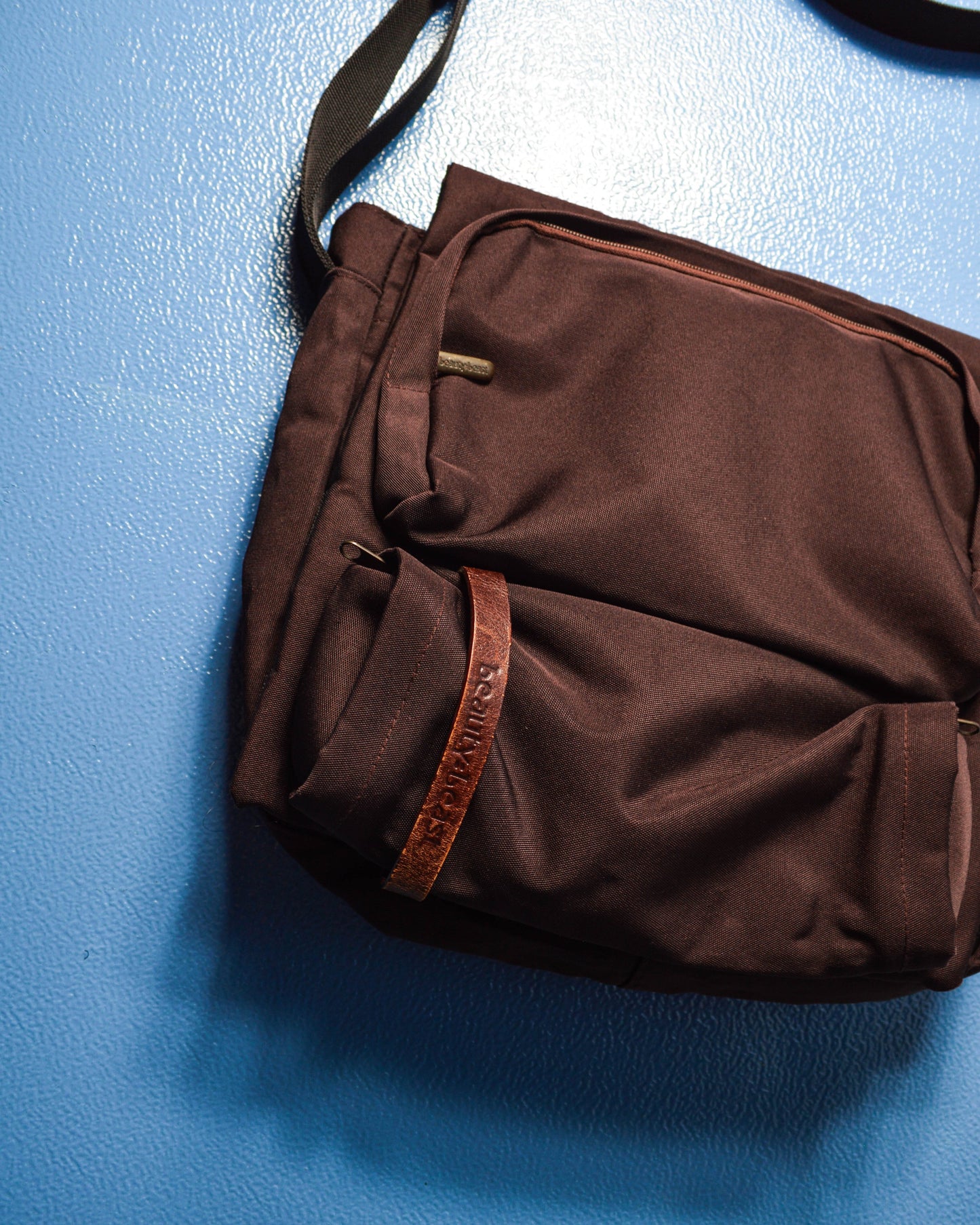 BEAUTY:BEAST Maroon 3-d Pocket Bag (OS)