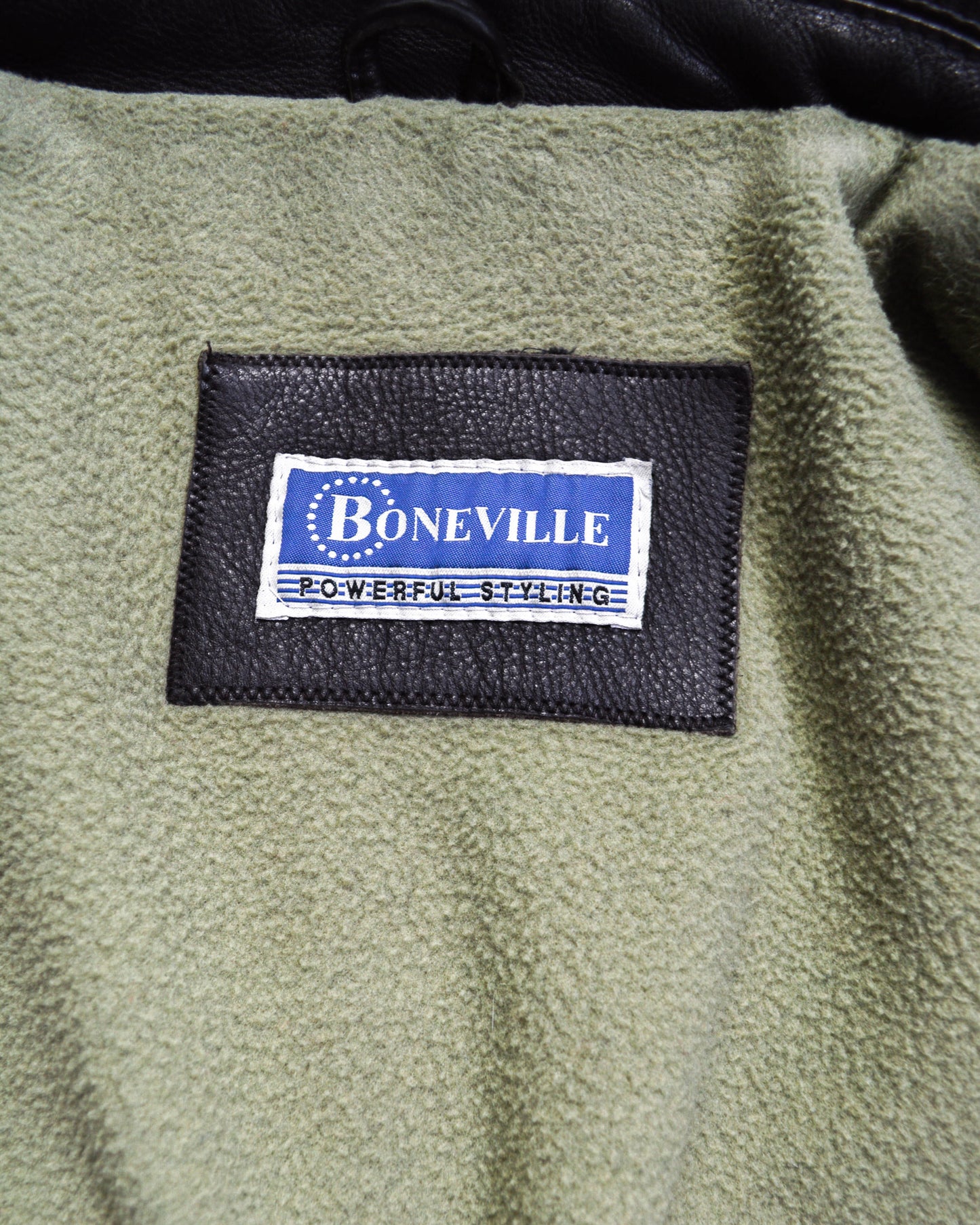 Boneville Deep Brown Heavy Leather Work Jacket (~L~)