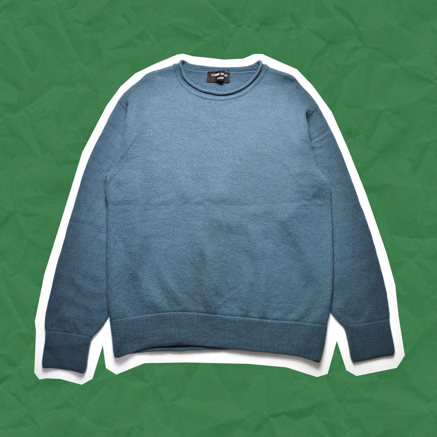 Comme Des Garçons Homme 1991 Teal Jumper (~M~)
