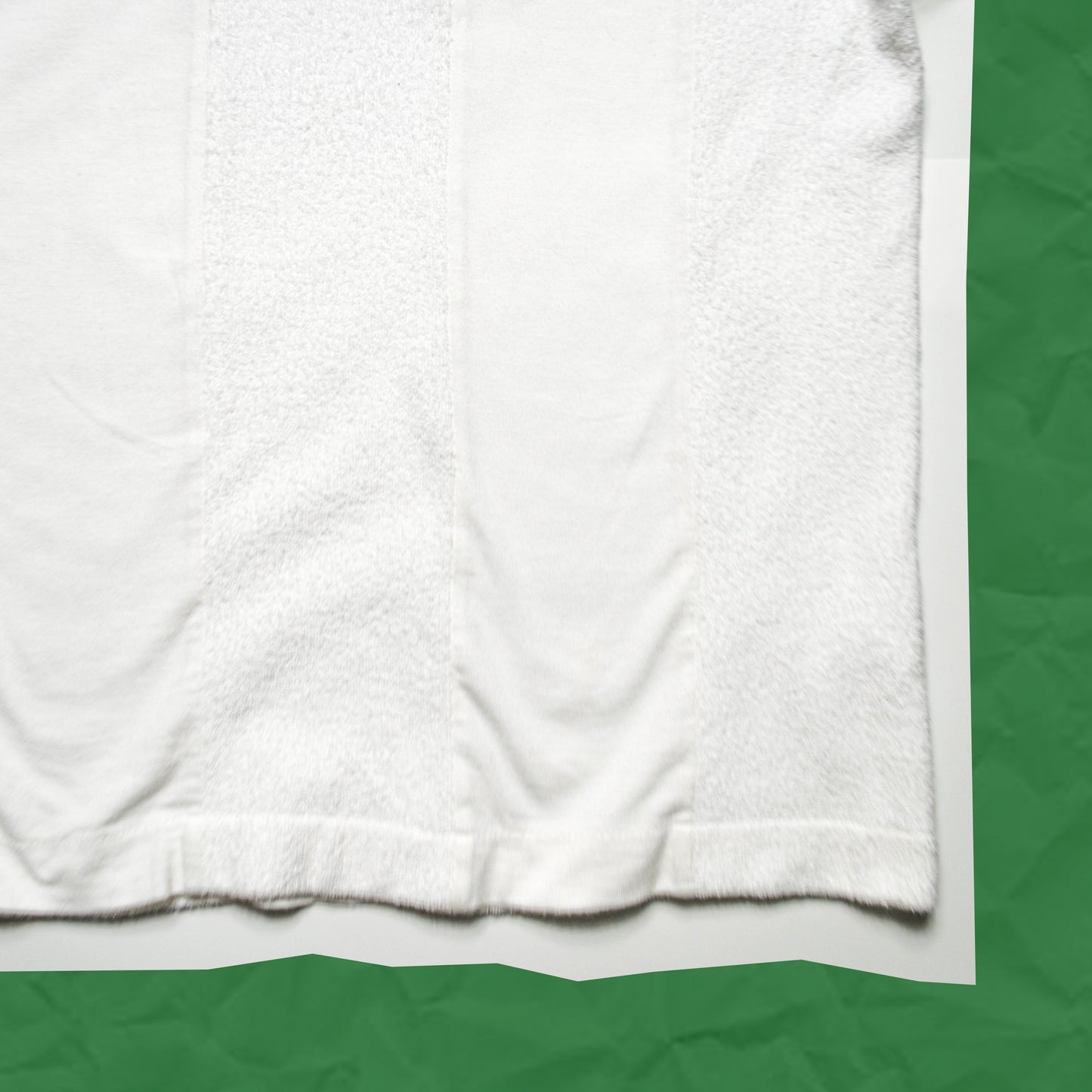 Comme Des Garçons Homme 1997 Terry Cotton Vertical Panelled Tonal T-shirt (~M~)