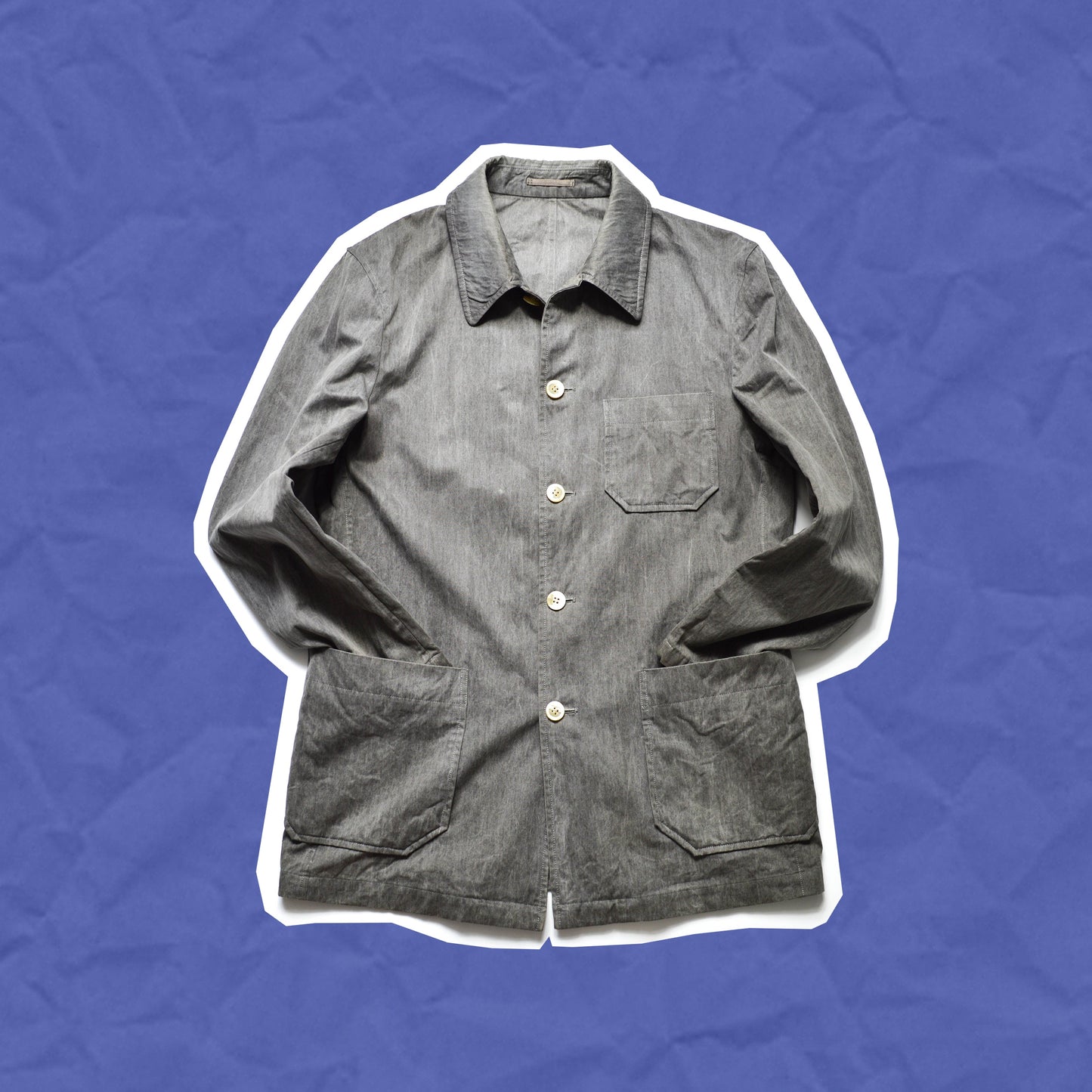 Comme Des Garçons Homme 1999 Slate Grey Shop Jacket (M~L)