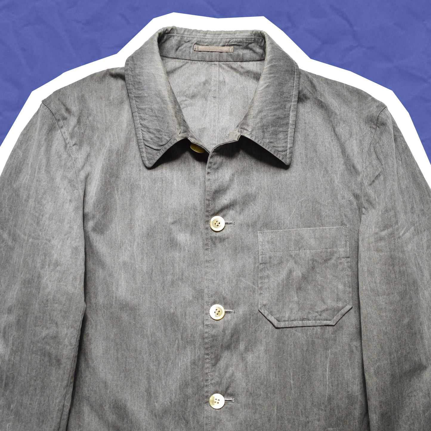 Comme Des Garçons Homme 1999 Slate Grey Shop Jacket (M~L)