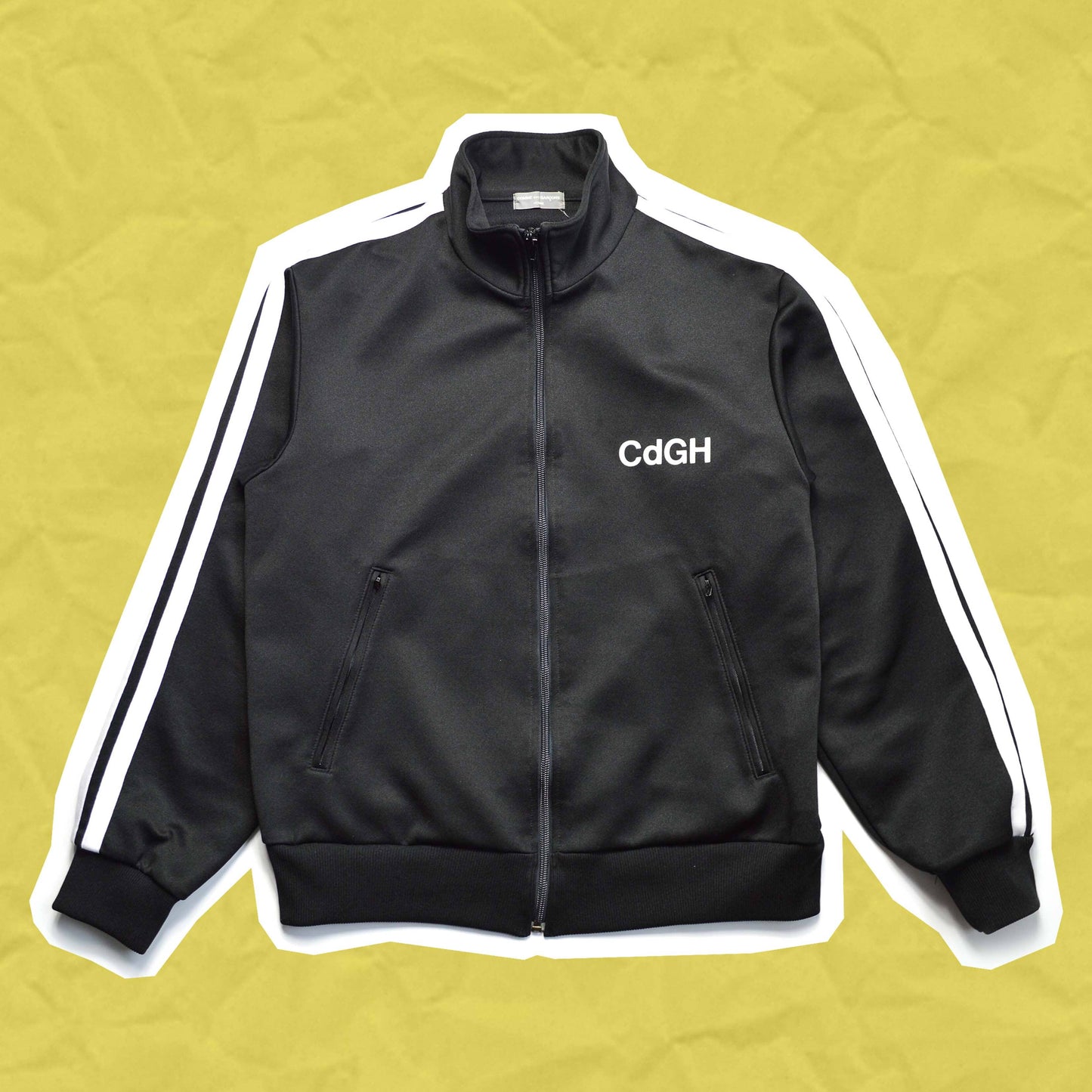 Comme Des Garçons Homme 2002 Striped Track Jacket (~M~)