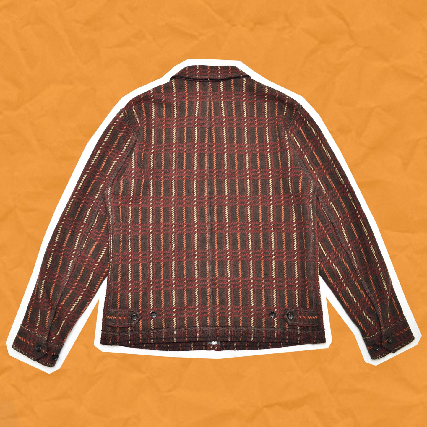 Comme Des Garçons Homme 2004 Wool Plaid Jacket (~M~)