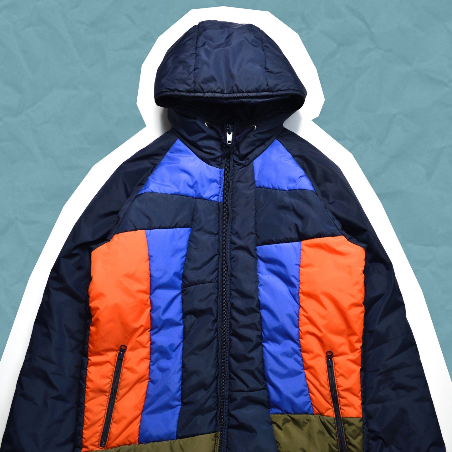 Comme Des Garçons Shirt F/W 09 Colour Blocked/ Panelled Puffer Jacket (~M~)