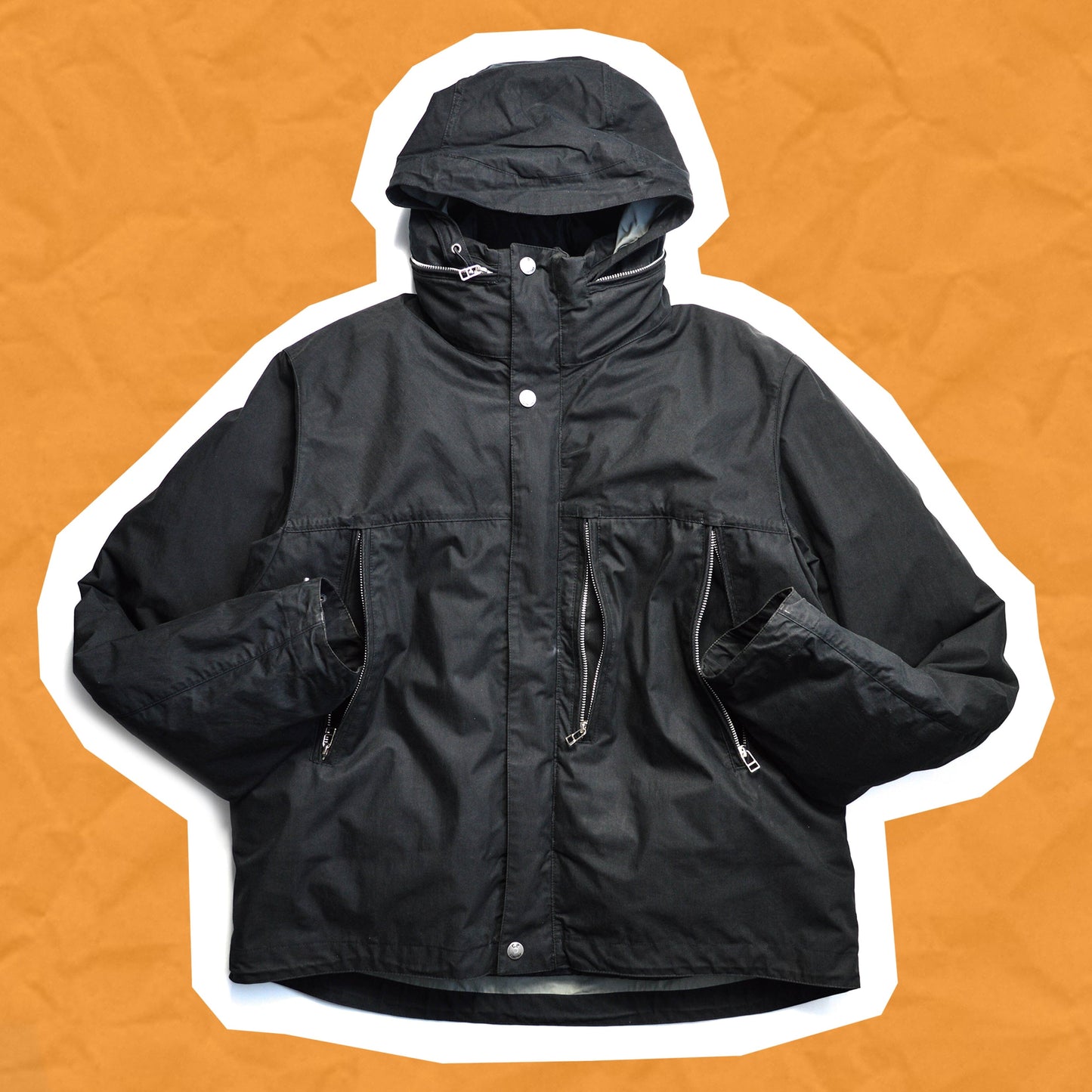 C.P. Company A/W 2004 2in1 Triple Compartment Asymmetrical Jacket (M~L)