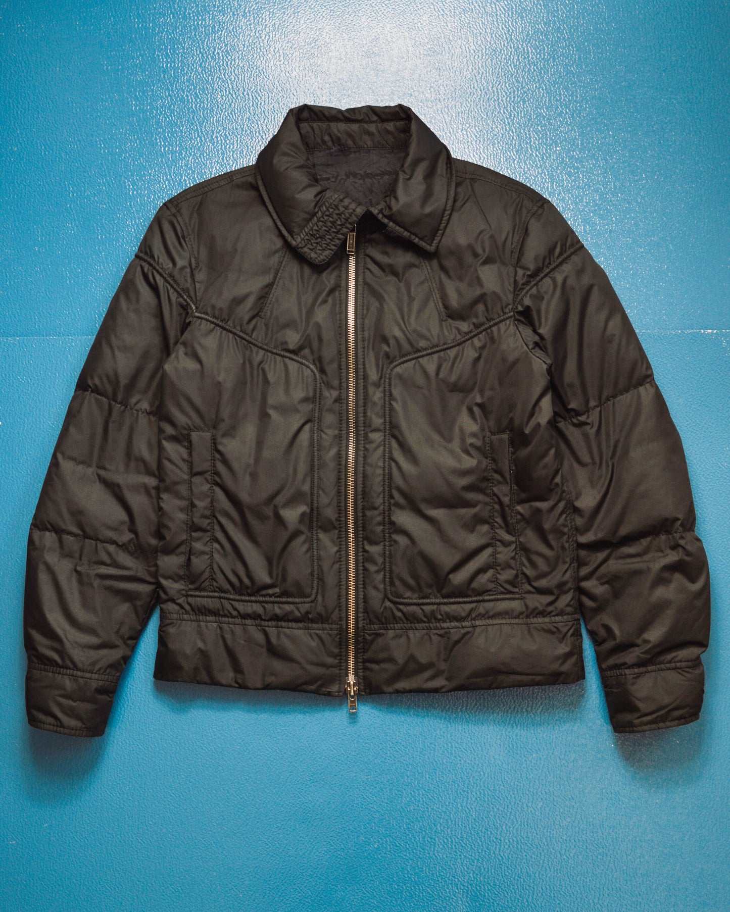 Dirk Bikkembergs Panelled Piping Black Jacket (~M~)