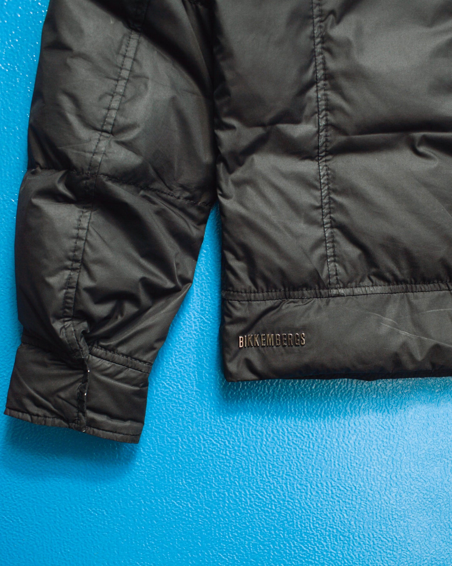 Dirk Bikkembergs Panelled Piping Black Jacket (~M~)
