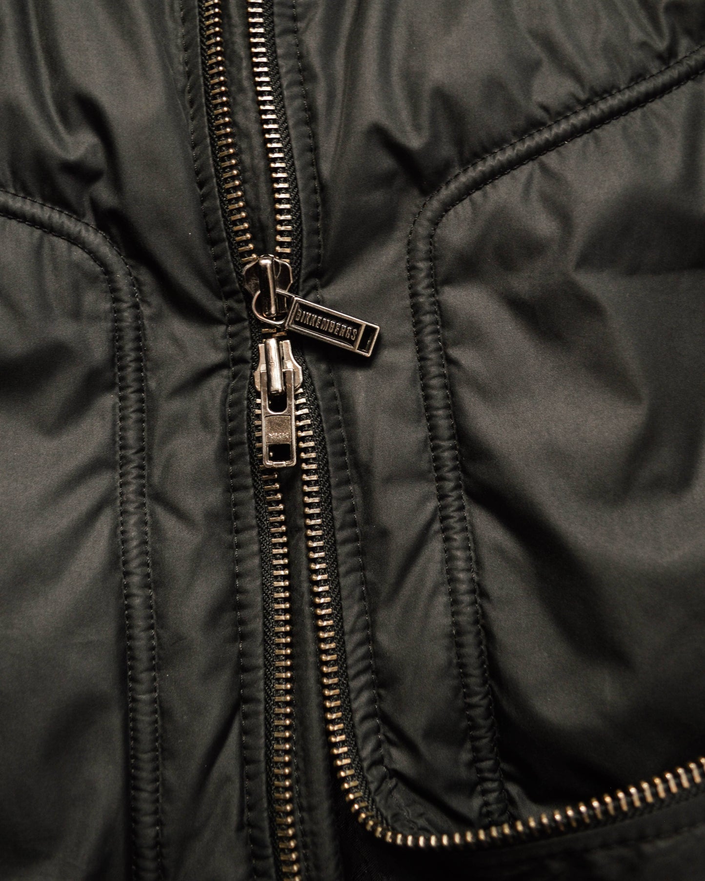 Dirk Bikkembergs Panelled Piping Black Jacket (~M~)
