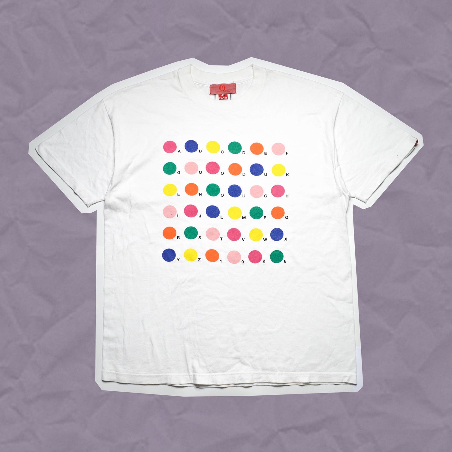 GOODENOUGH 1998 Polka Dot Spellout T-shirt (XL)