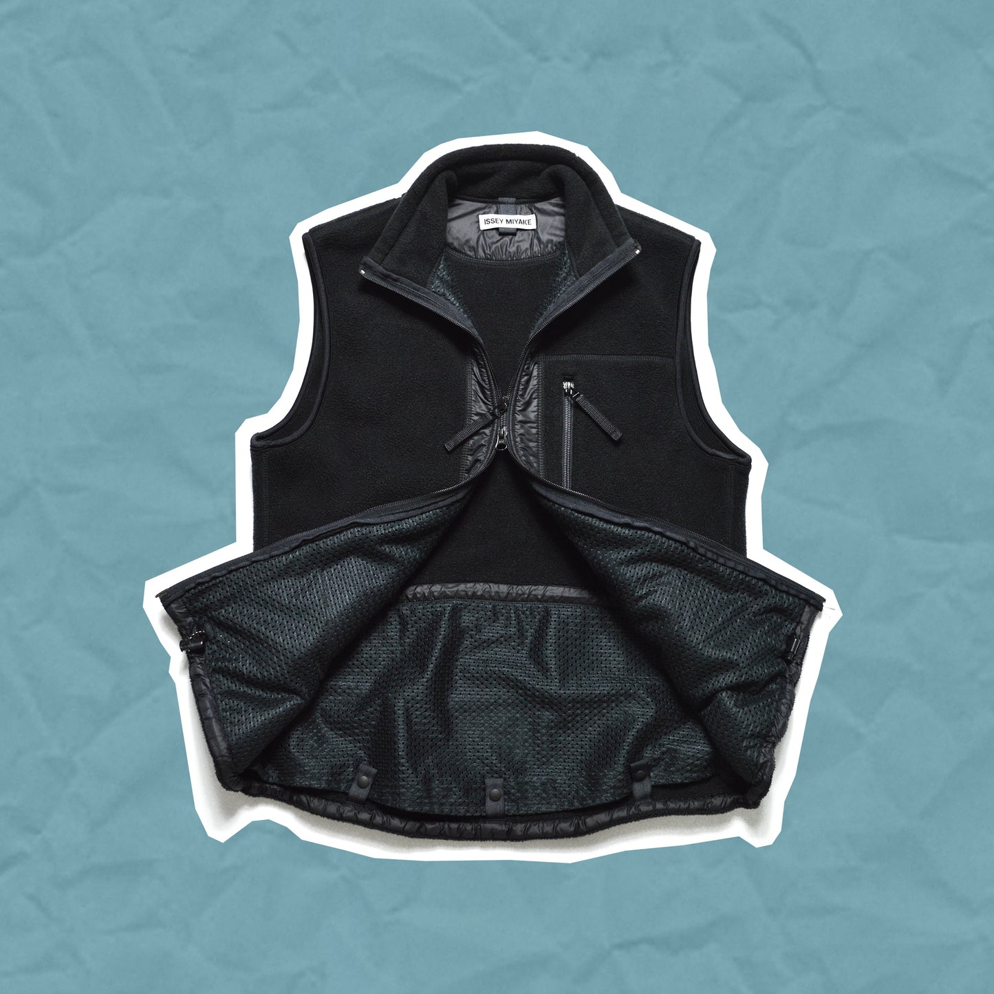 Issey Miyake A/W 00 Technical Fleece Vest (~M~)