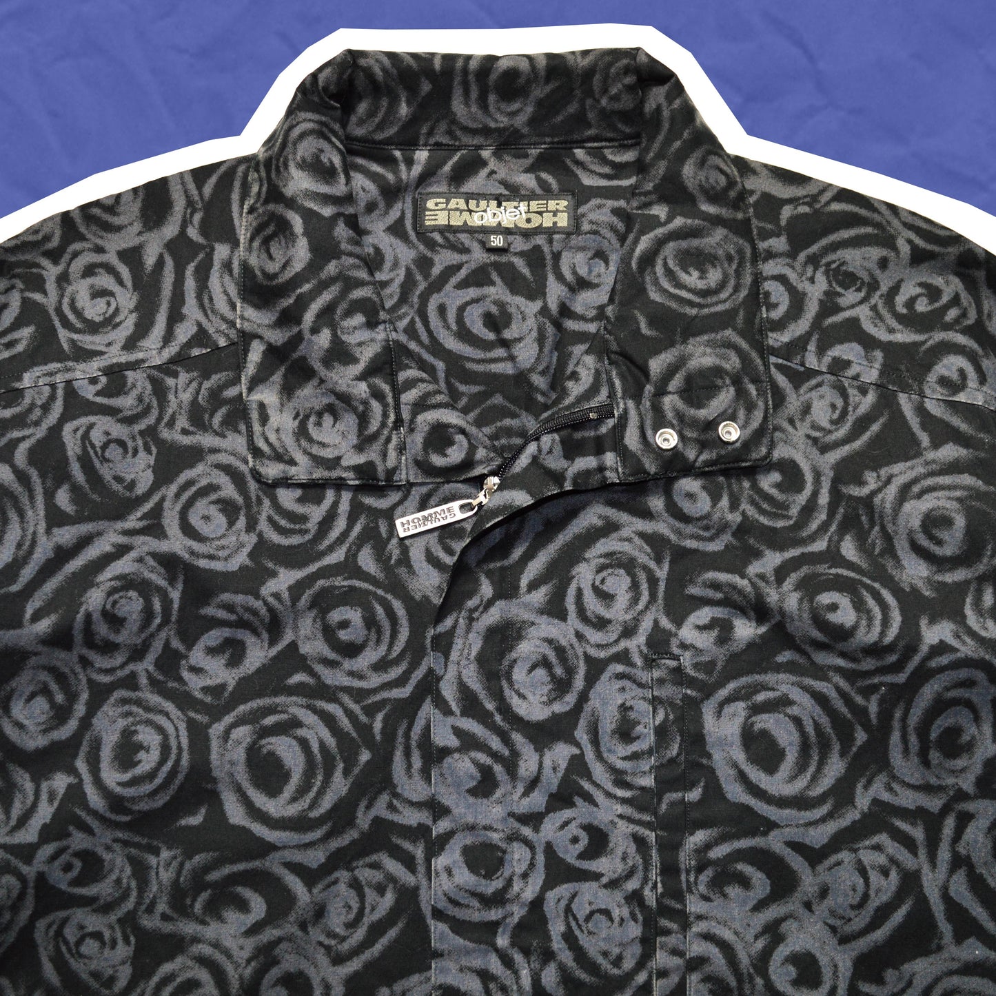 Jean Paul Gaultier Gaultier Homme Objet Floral Pattern Light Jacket (~M~)