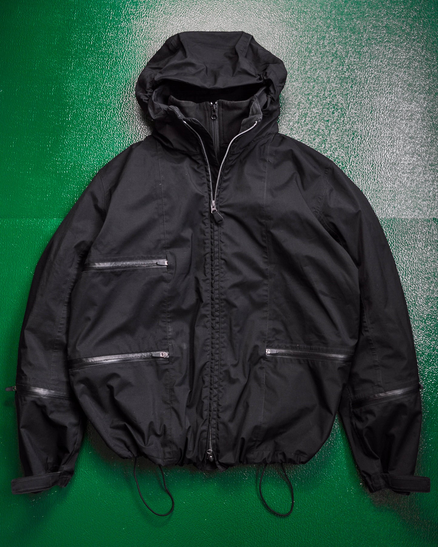 Marithe Francois Girbaud Active Technical 2 in 1 Taped Seam Jacket (~L~)