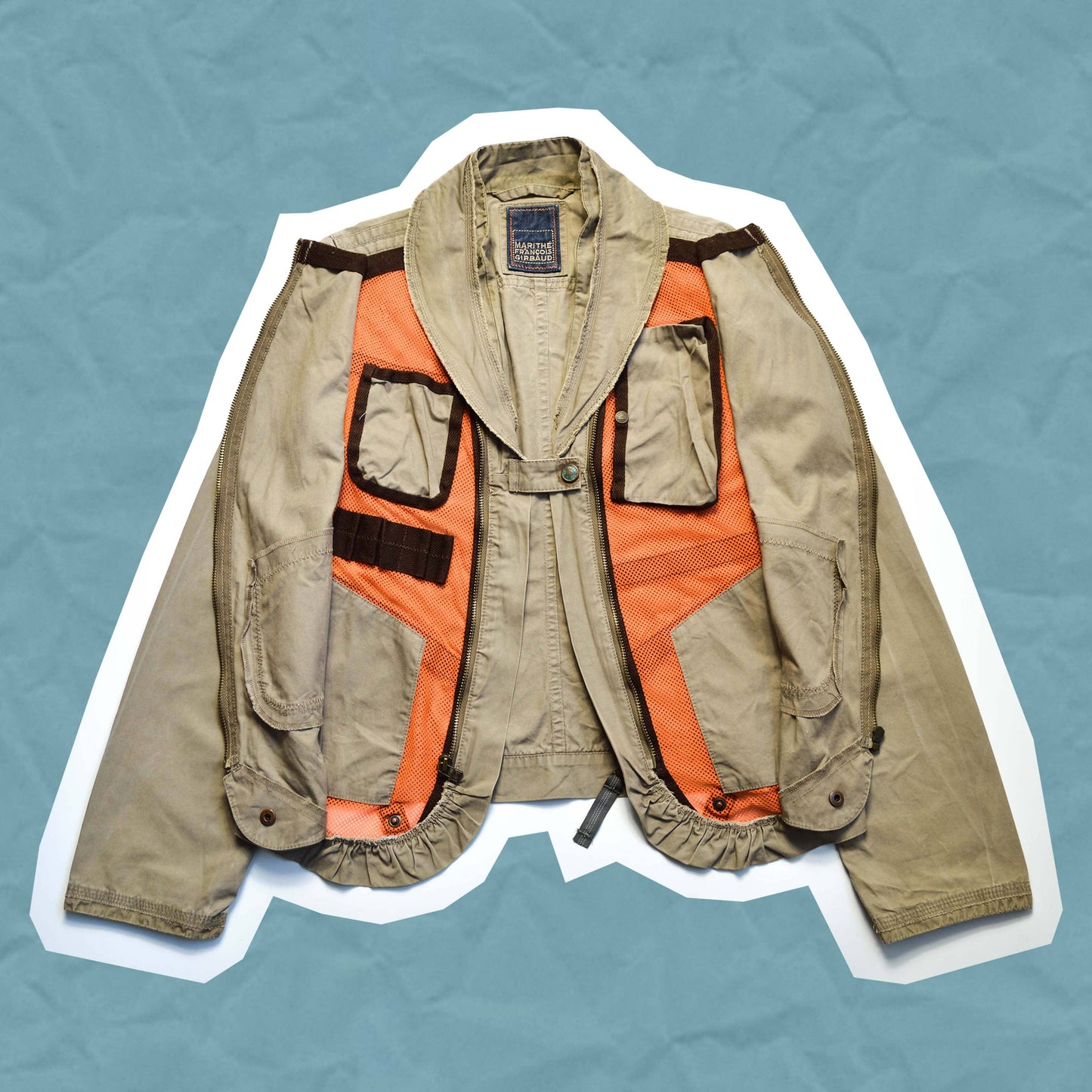 Marithe Francois Girbaud Marithe Francois Girbaud Butterfly Zip Up Jacket (S)