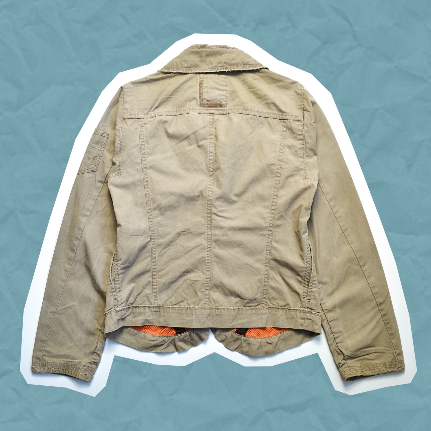 Marithe Francois Girbaud Marithe Francois Girbaud Butterfly Zip Up Jacket (S)