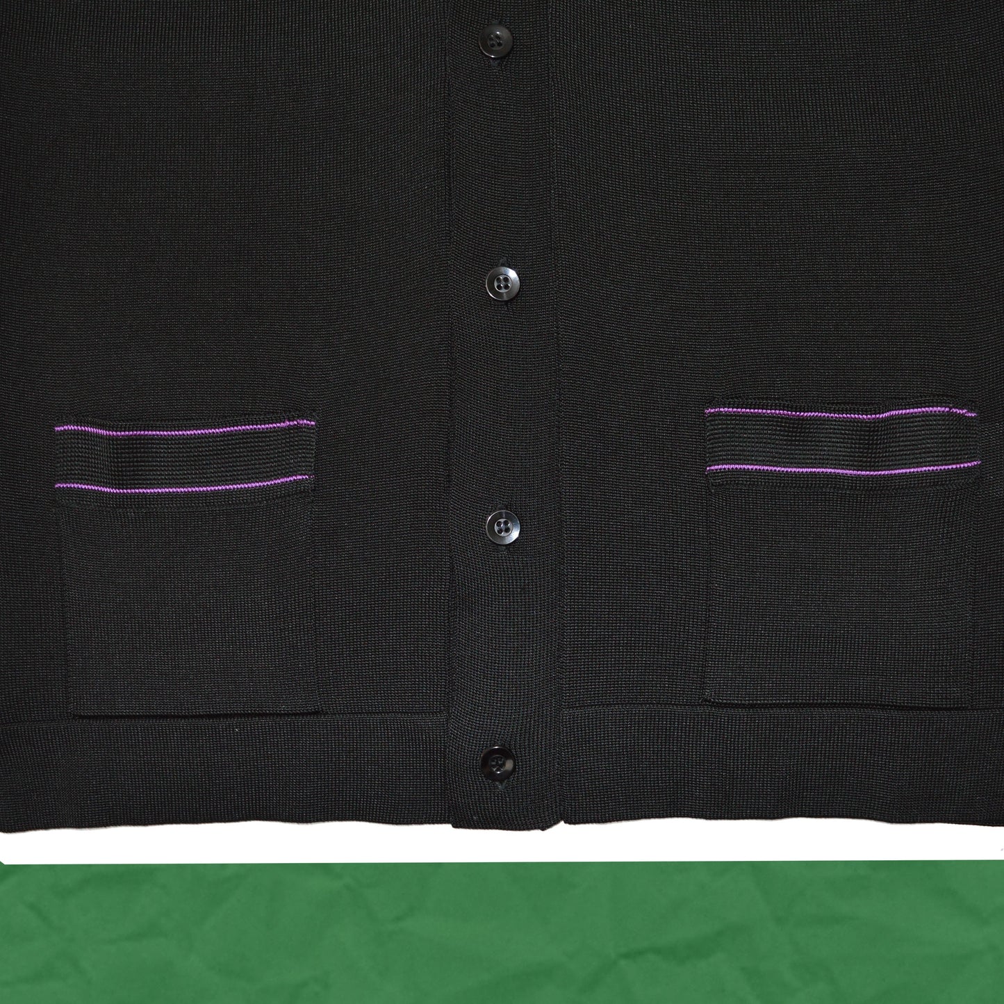 Needles Button Up Knit Polo (~M~)