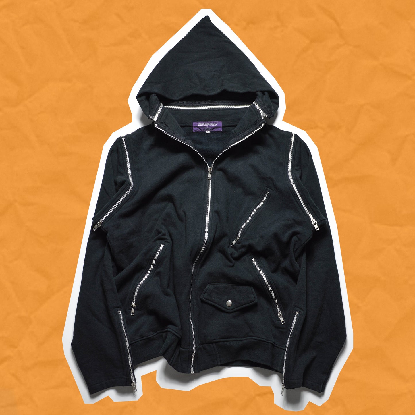 Nepenthes Modular All-over Zip Heavy Hoody (L)
