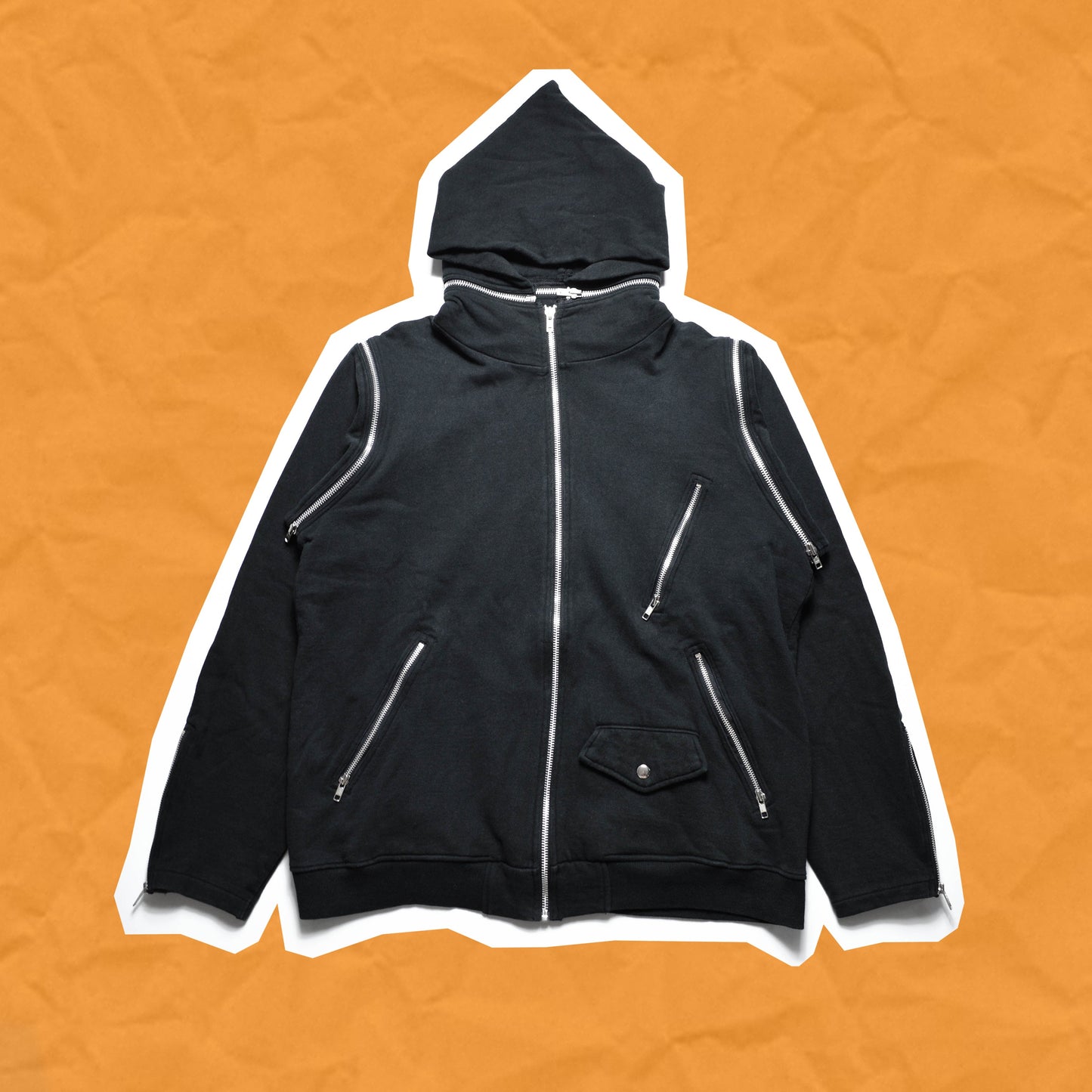 Nepenthes Modular All-over Zip Heavy Hoody (L)