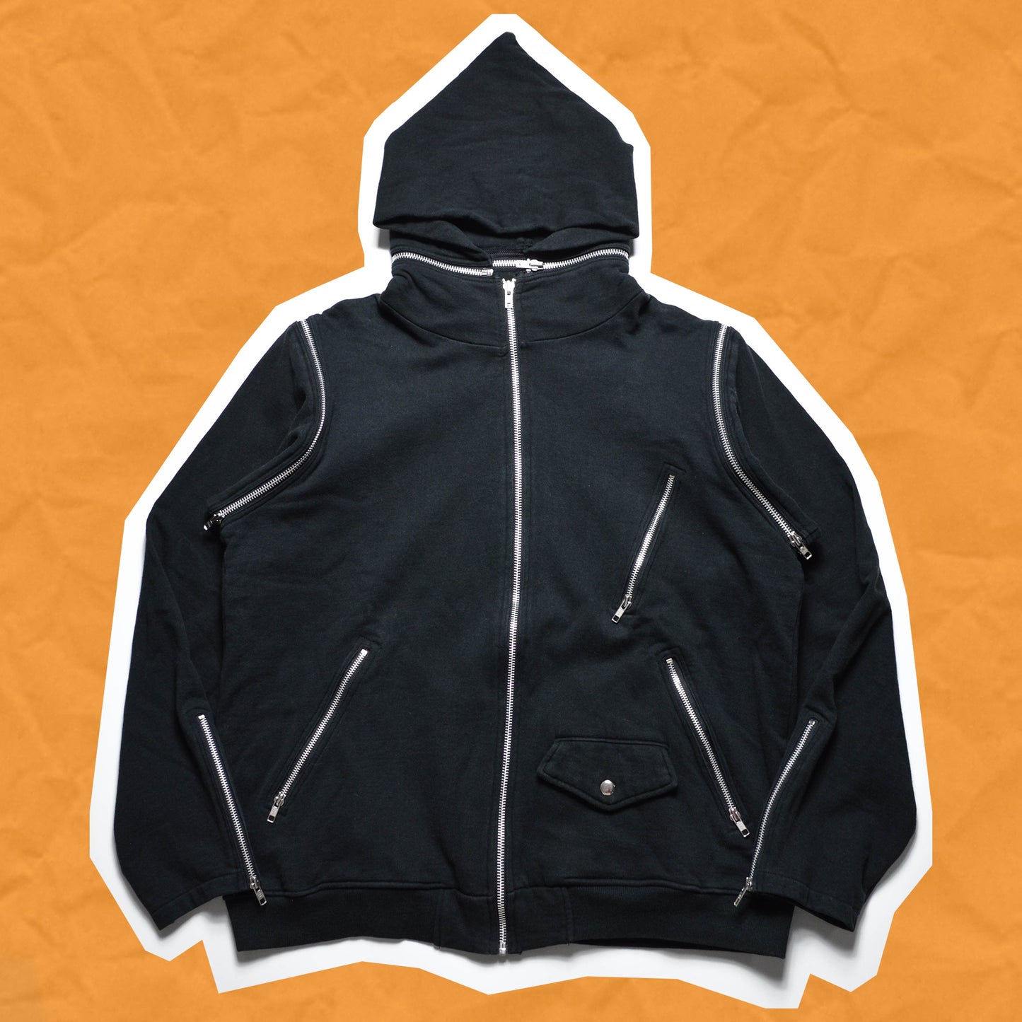Nepenthes Modular All-over Zip Heavy Hoody (L)