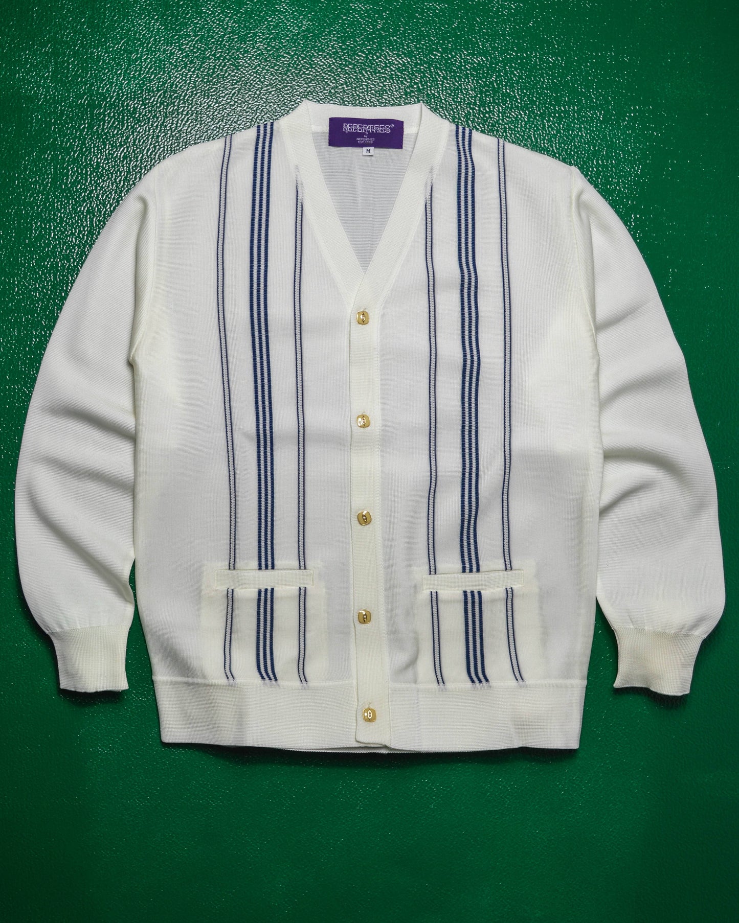 Nepenthes Striped Light Cardigan (M)