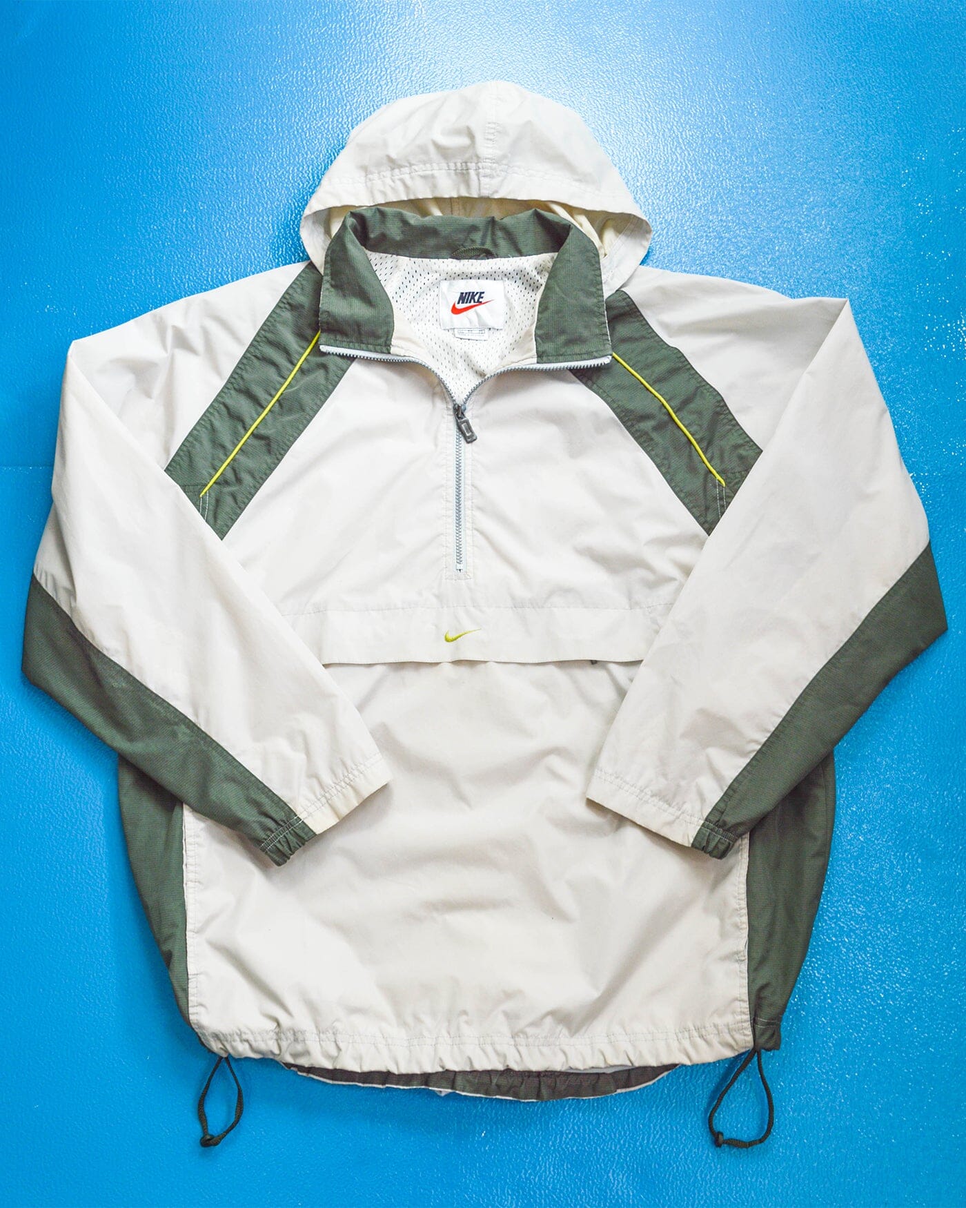 Nike 2008 Panelled Pullover Windbreaker Quarter-zip Jacket (XL)