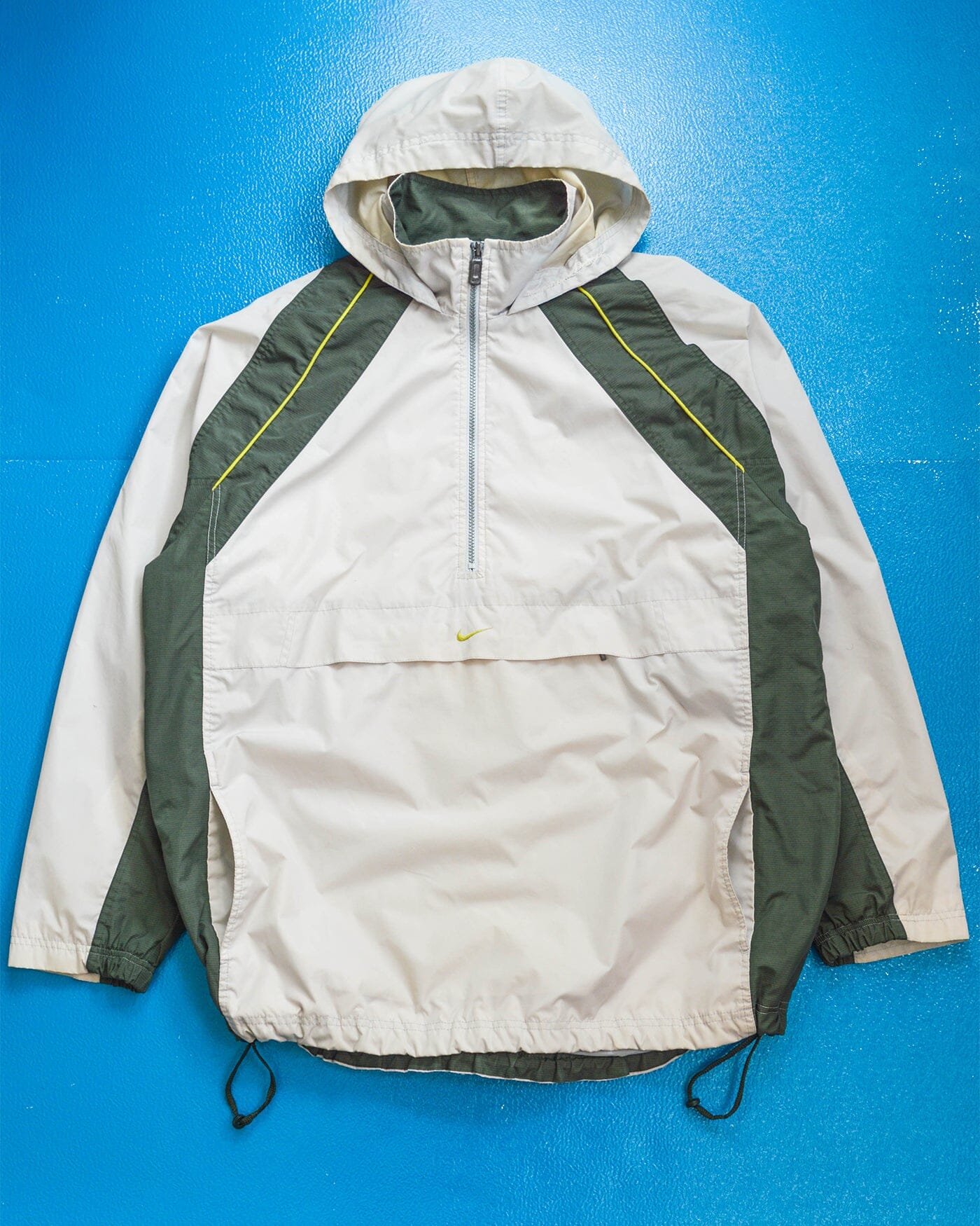 Nike 2008 Panelled Pullover Windbreaker Quarter-zip Jacket (XL)