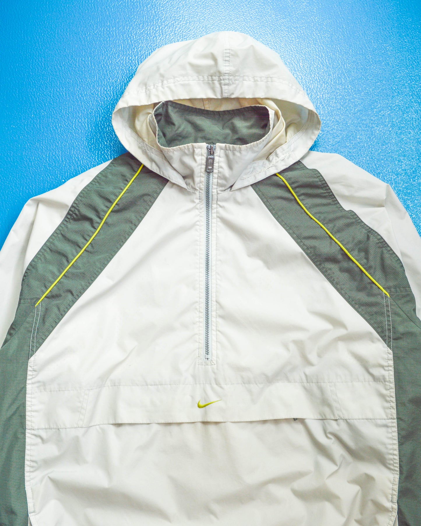 Nike 2008 Panelled Pullover Windbreaker Quarter-zip Jacket (XL)