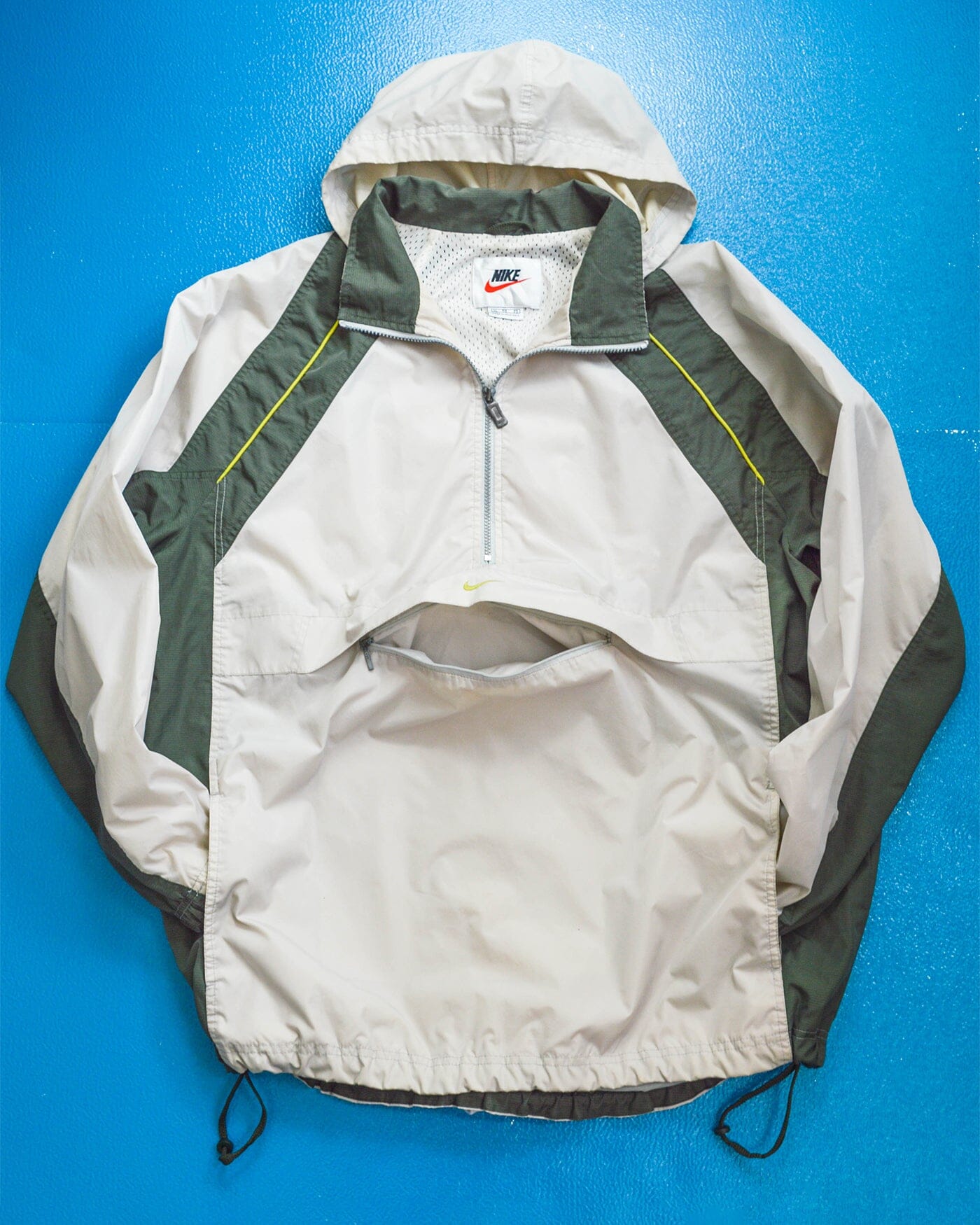 Nike 2008 Panelled Pullover Windbreaker Quarter-zip Jacket (XL)