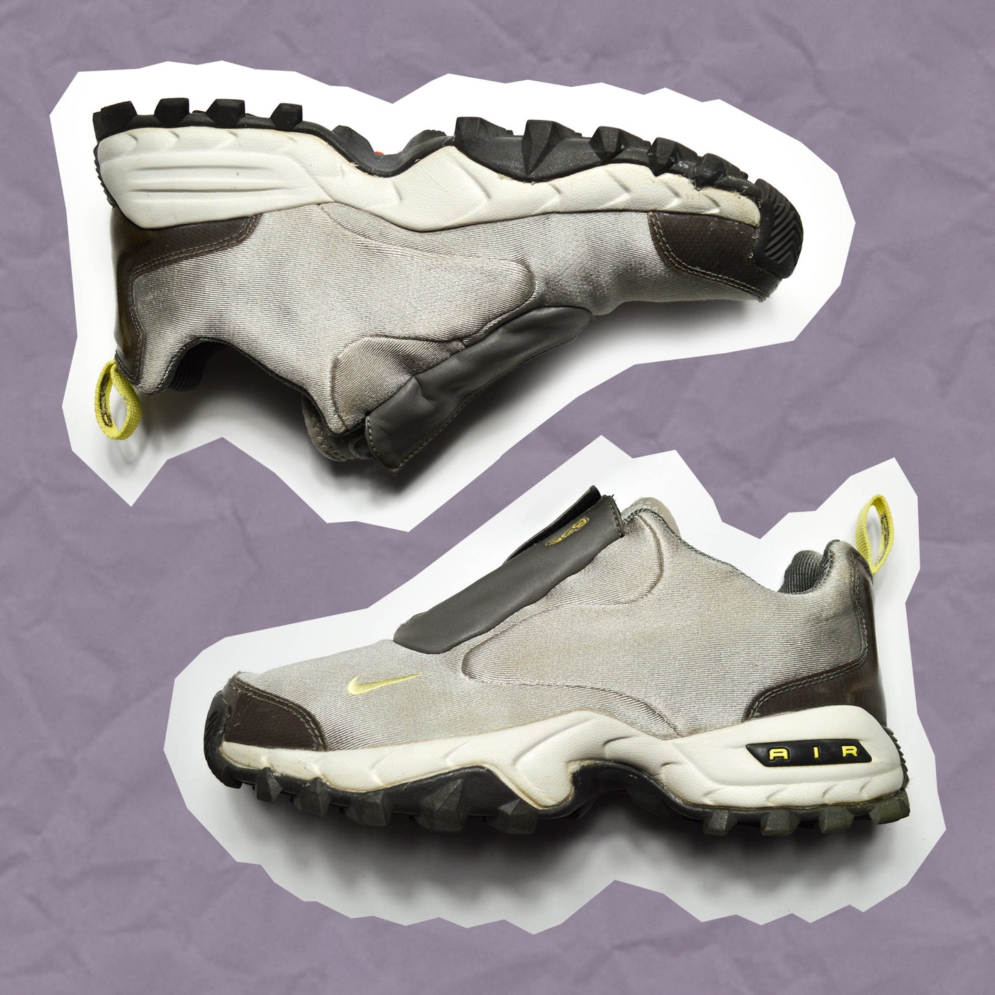 Nike ACG 2001 Wailuku Grey / Mellow Yellow Sneakers (UK7)