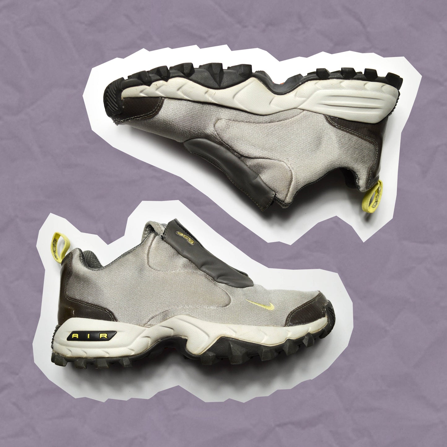 Nike ACG 2001 Wailuku Grey / Mellow Yellow Sneakers (UK7)
