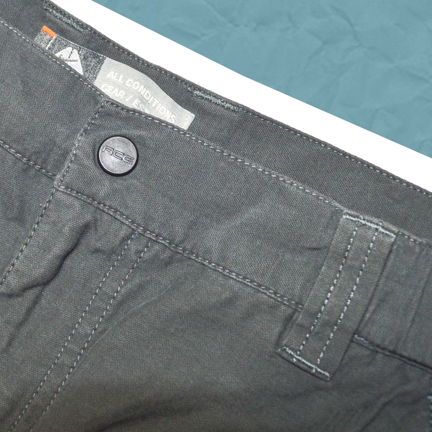 Nike ACG Asymmetrical Slate Grey Convertible Cargo Pants (~S~)