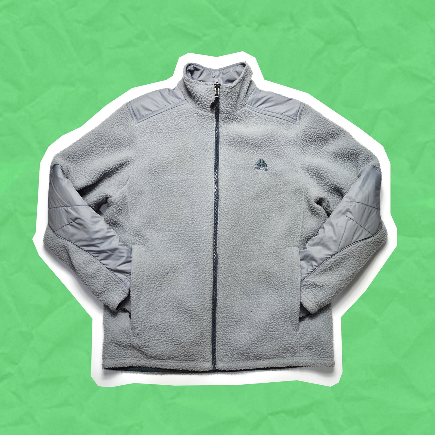 Nike ACG Clima-Fit Reversible Asymmetrical Fleece Jacket (~L~)