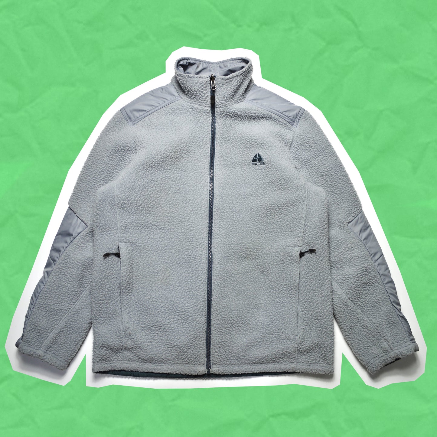 Nike ACG Clima-Fit Reversible Asymmetrical Fleece Jacket (~L~)