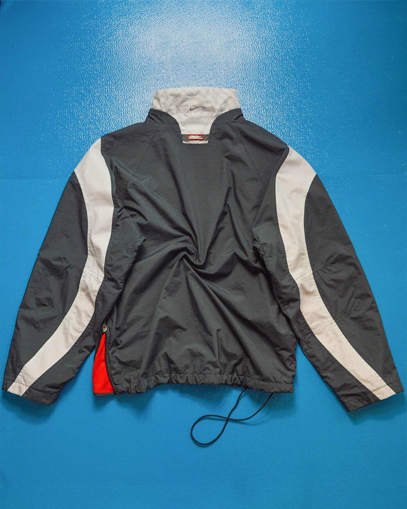 Nike Air Max Dual Zip Center Swoosh Panelled Pullover Track Jacket (~M~)