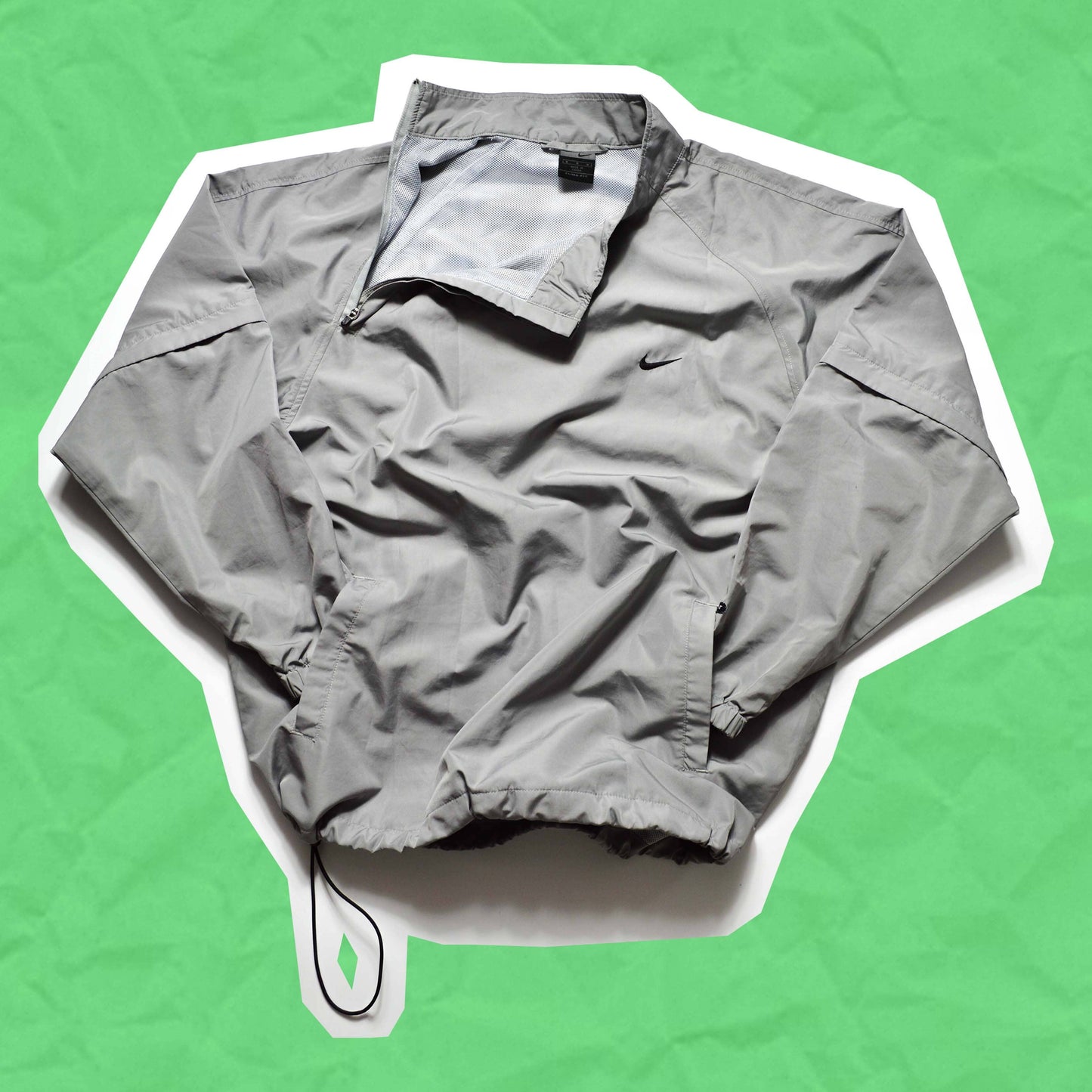 Nike Clima-fit Asymmetrical Half Sleeve Convertible Quarterzip Tracktop (M)