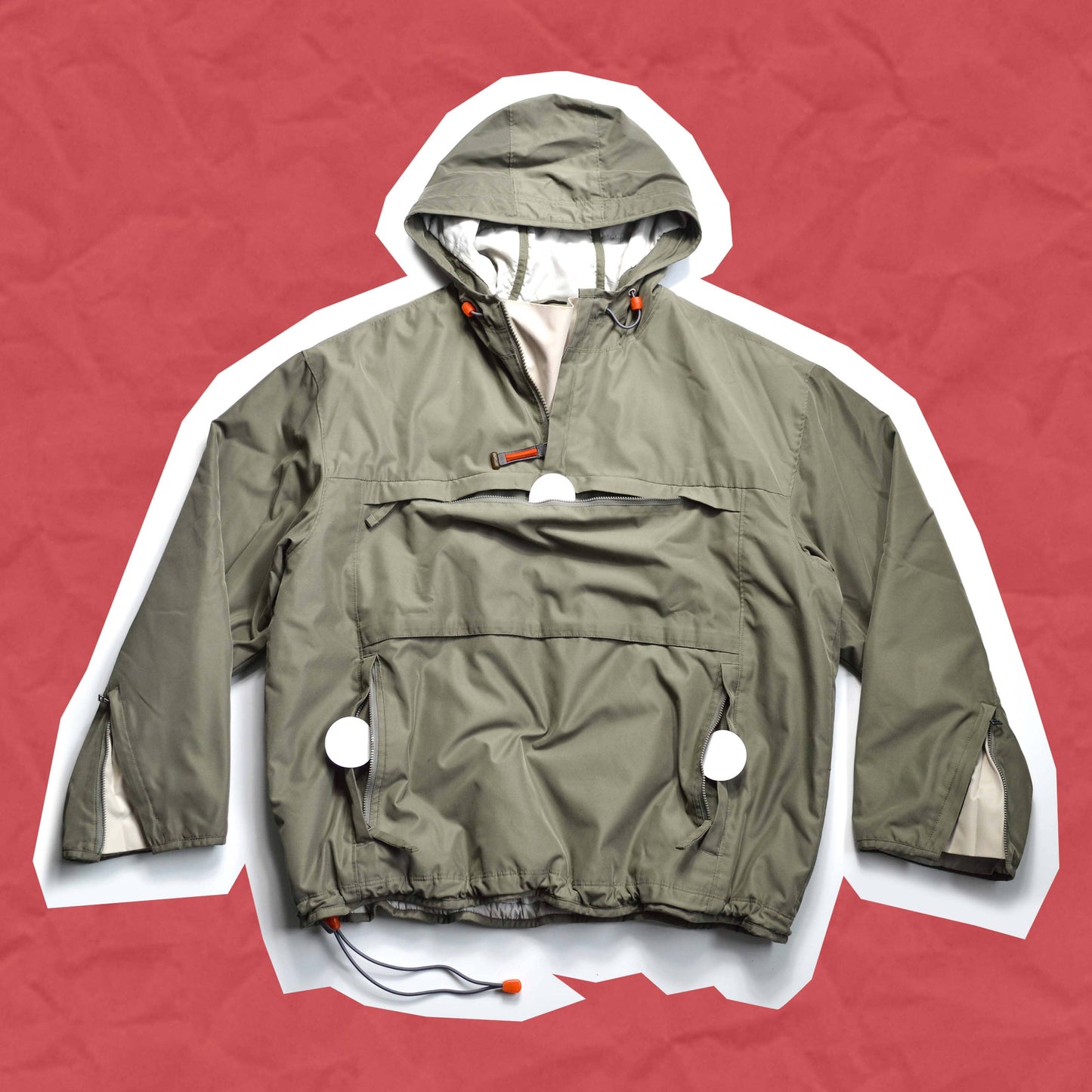 Nike Fall 2000 Minimal Quarter Zip Quilted Pullover (~M~)