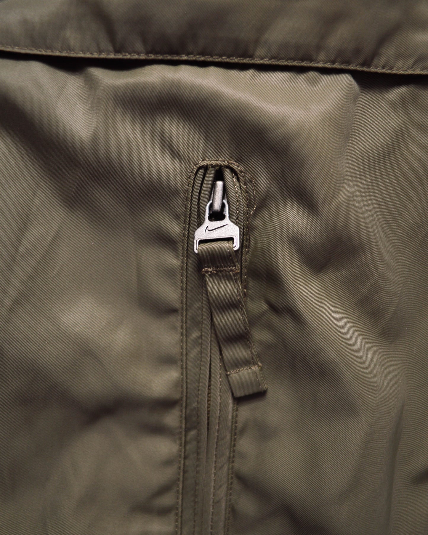 Nike Fall 2000 Misaligned Style Tactical Olive Vest (M~L)