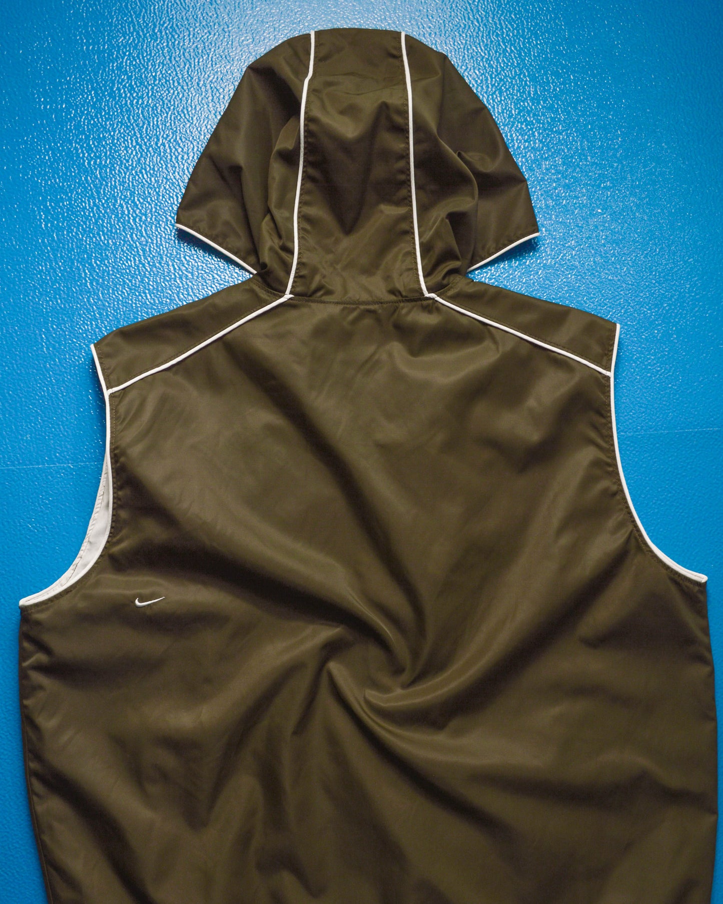 Nike Fall 2000 Misaligned Style Tactical Olive Vest (M~L)