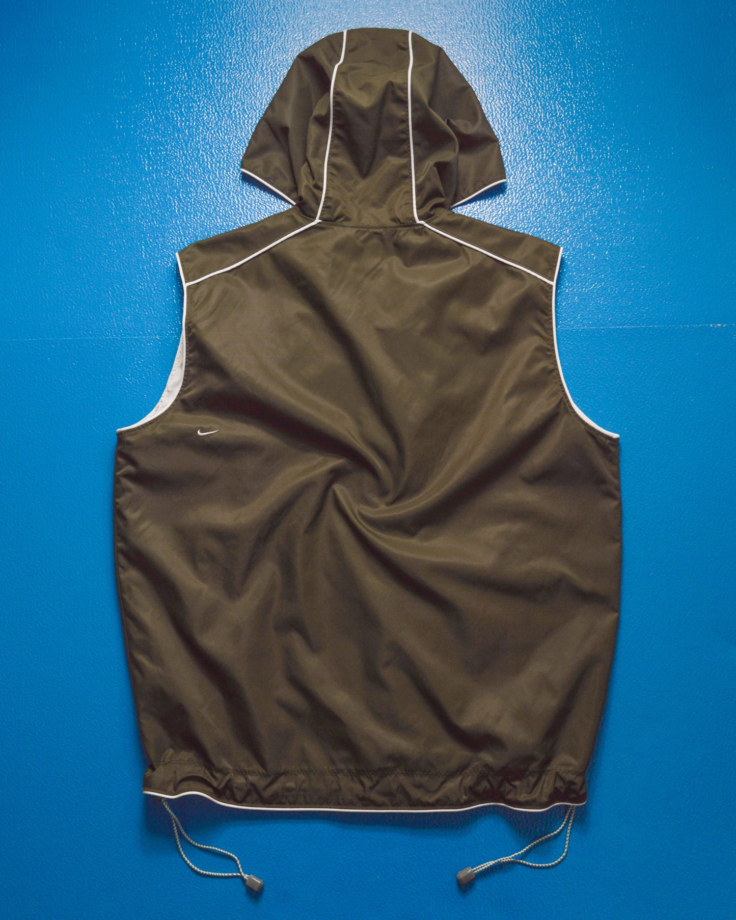 Nike Fall 2000 Misaligned Style Tactical Olive Vest (M~L)