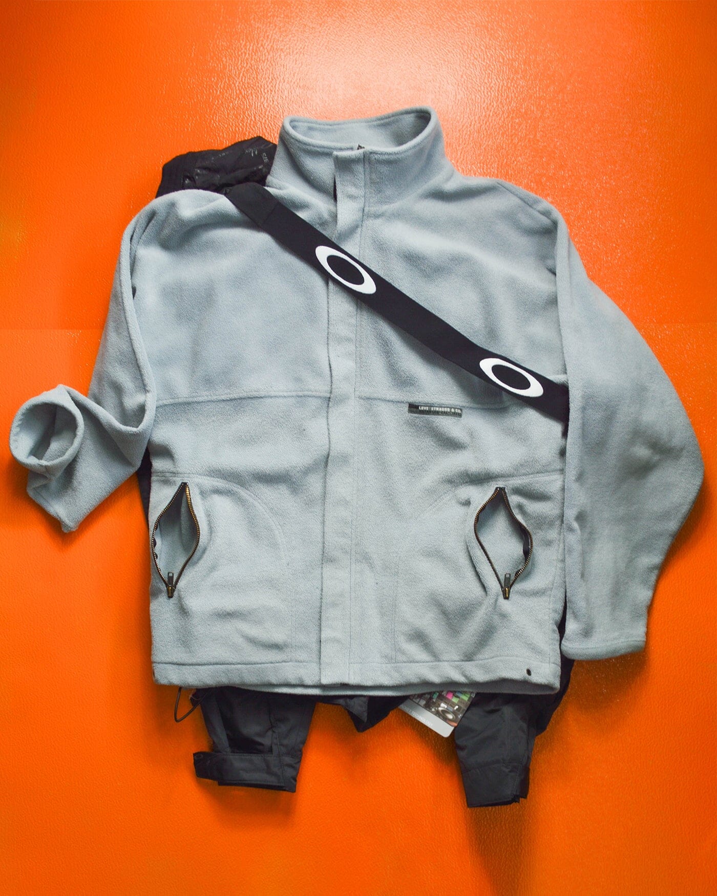 Oakley Ultra Technical Magnetic Asymmetrical Panelled Black Jacket (~M~)